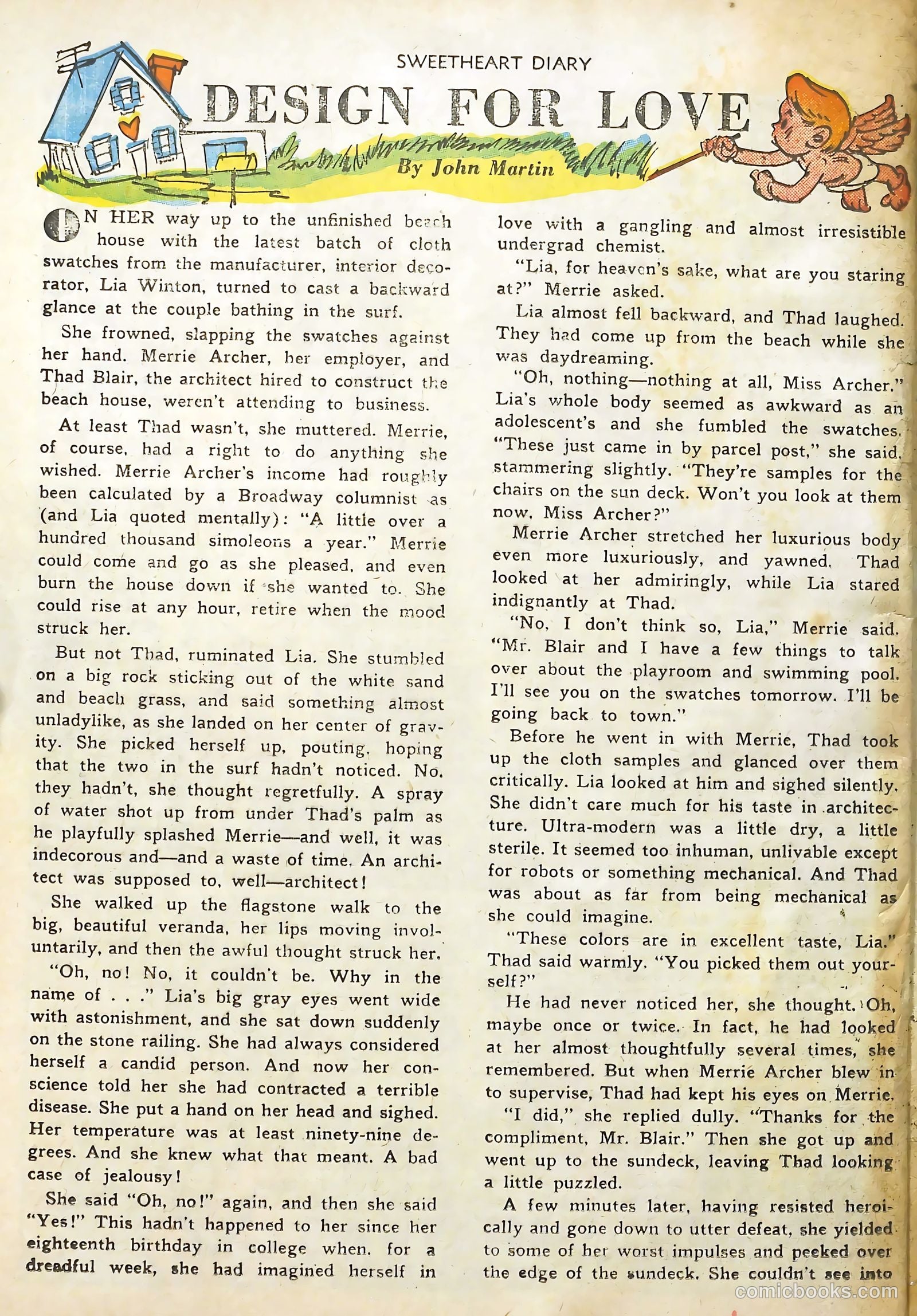 Sweetheart Diary #6 (1951) — page 24 of 36