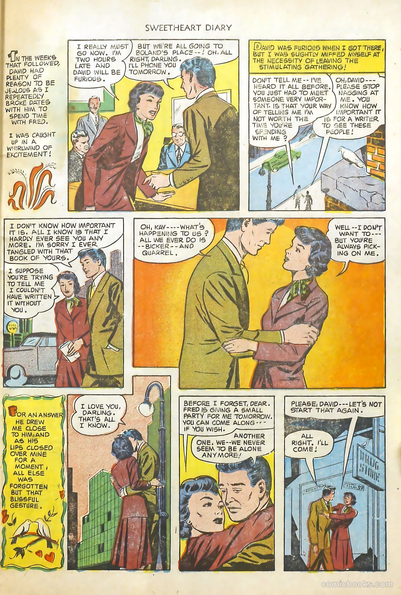 Sweetheart Diary #6 (1951) — page 29 of 36