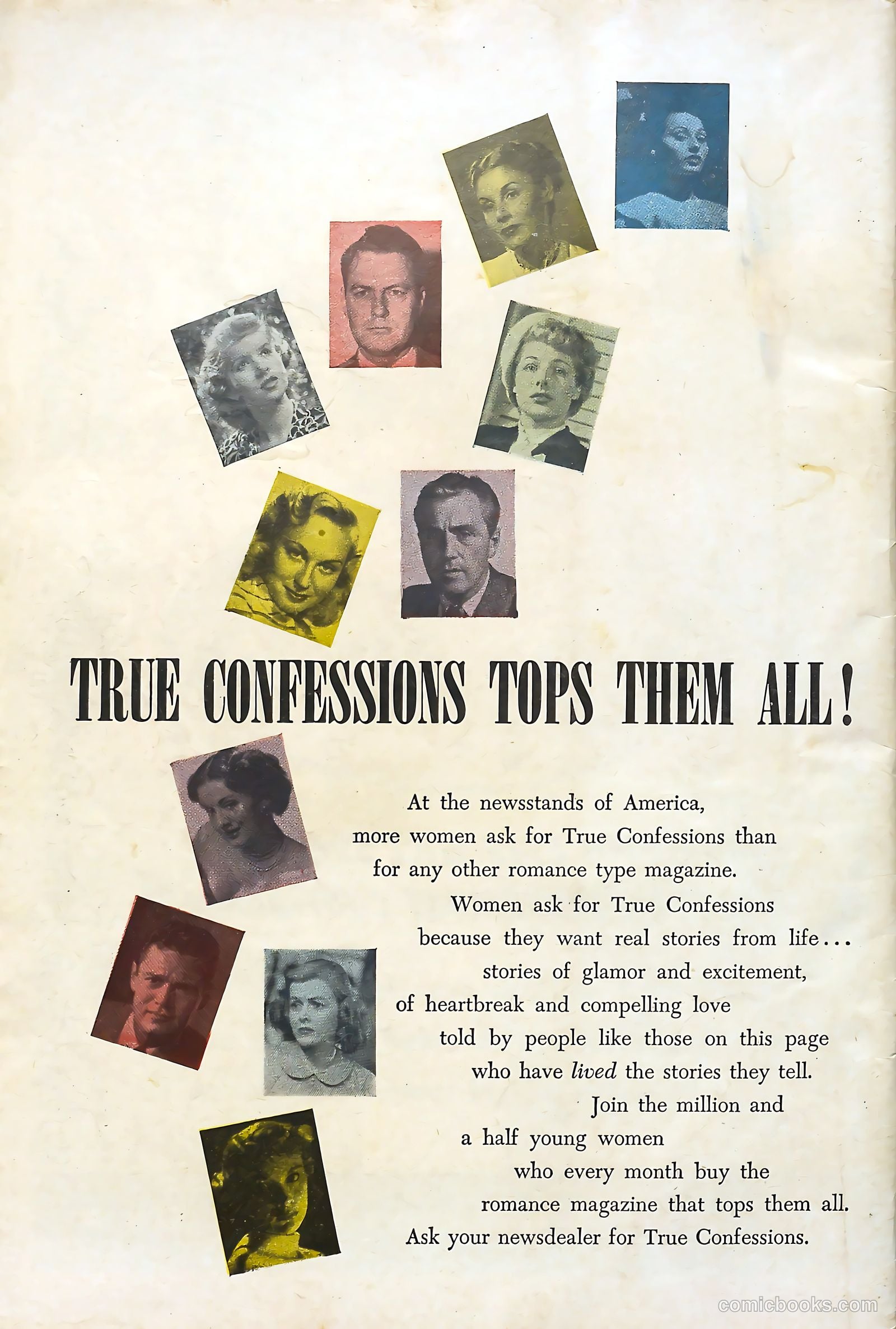 Sweetheart Diary #6 (1951) — page 36 of 36