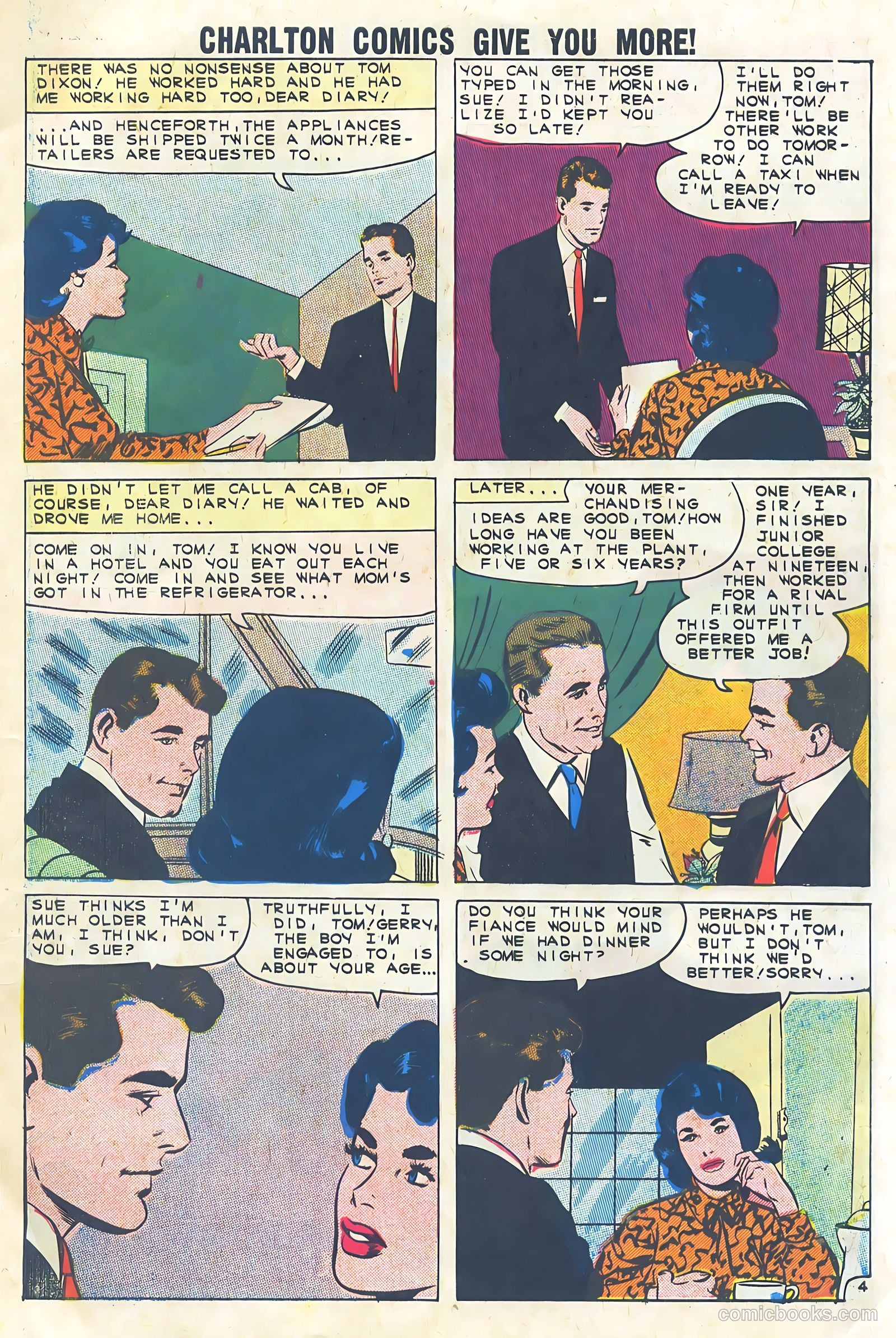 Sweetheart Diary #60 (1961) — page 7 of 37