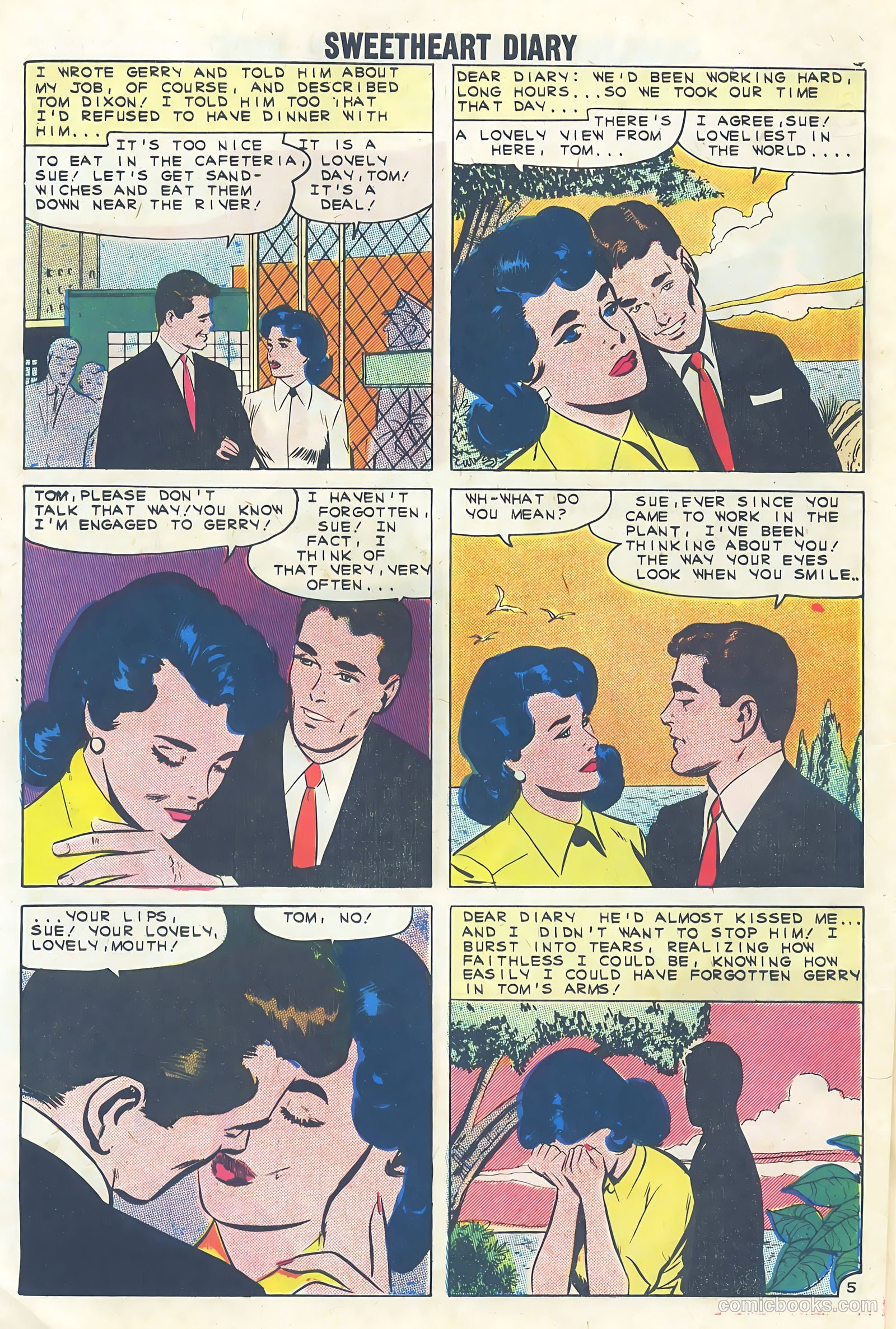 Sweetheart Diary #60 (1961) — page 8 of 37