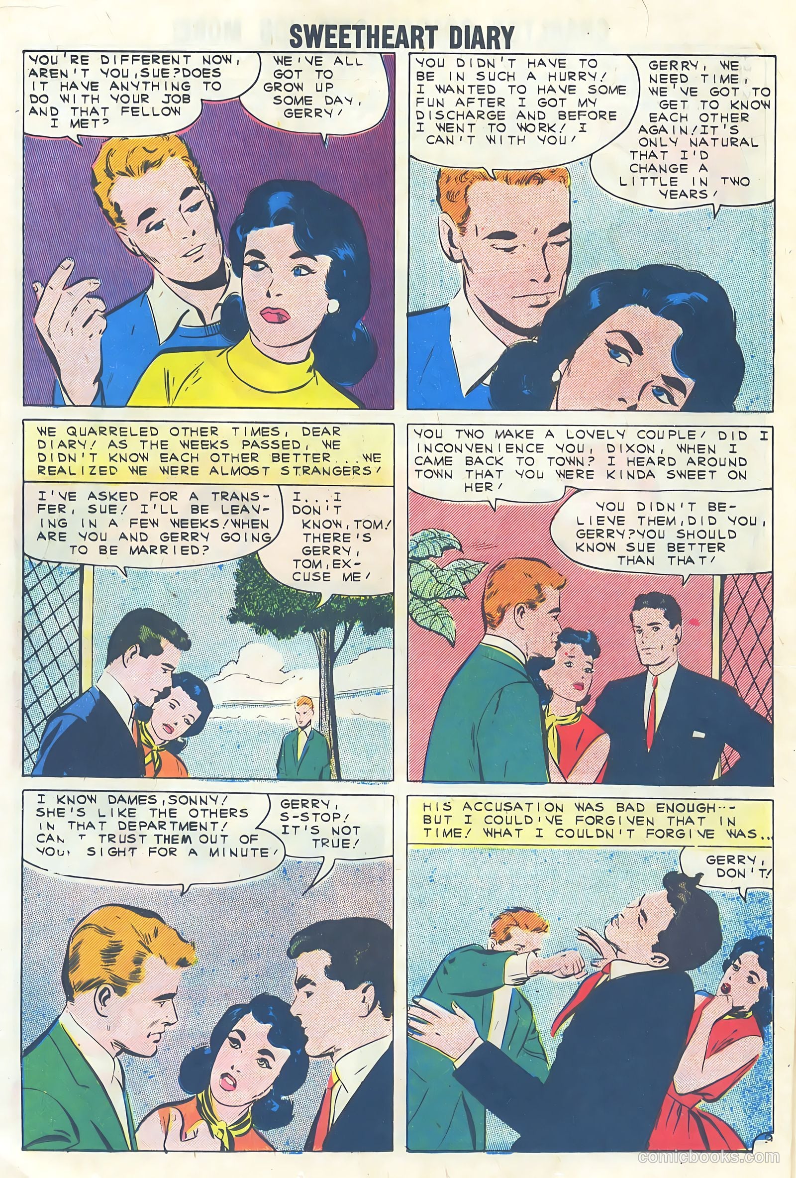 Sweetheart Diary #60 (1961) — page 12 of 37