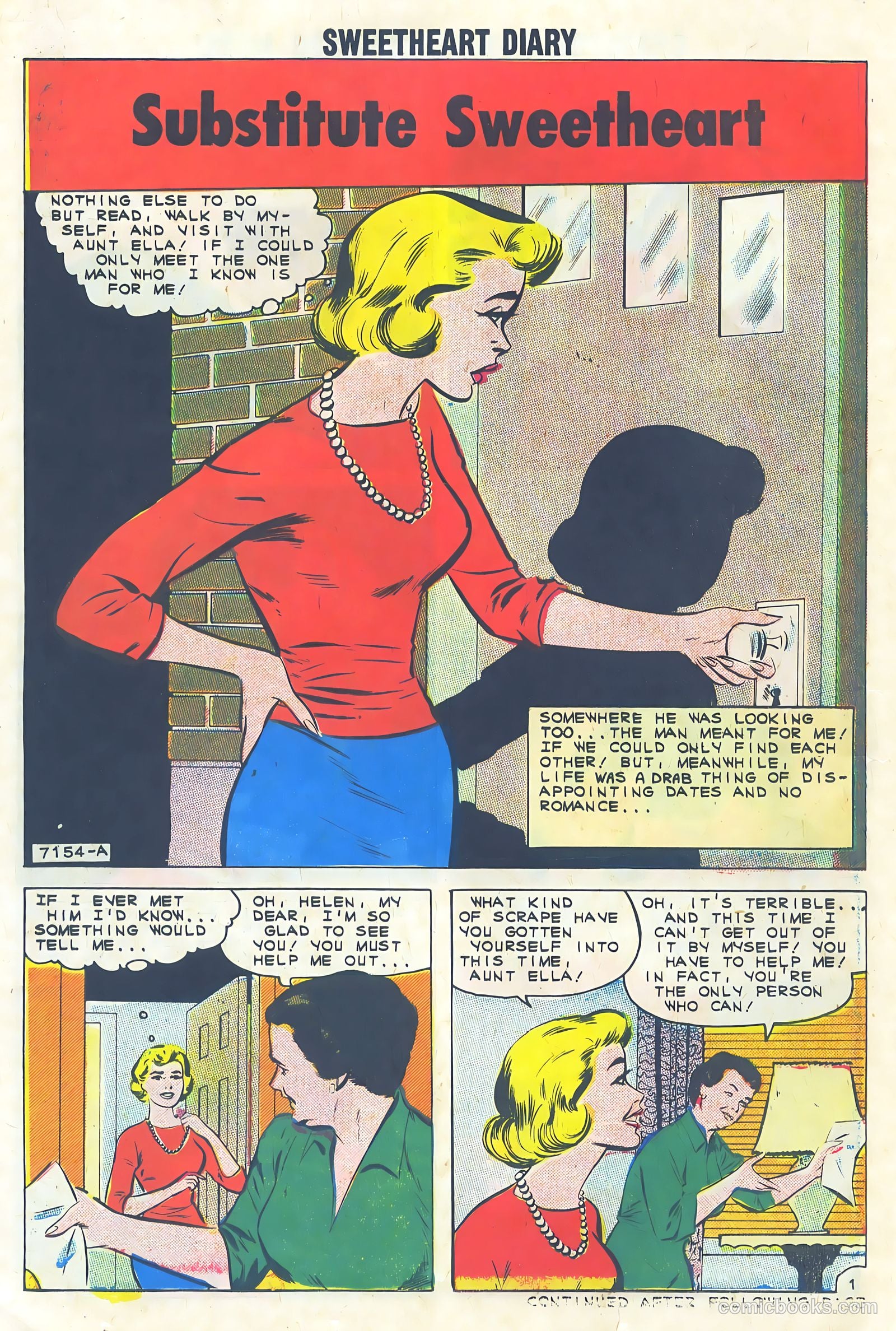 Sweetheart Diary #60 (1961) — page 14 of 37