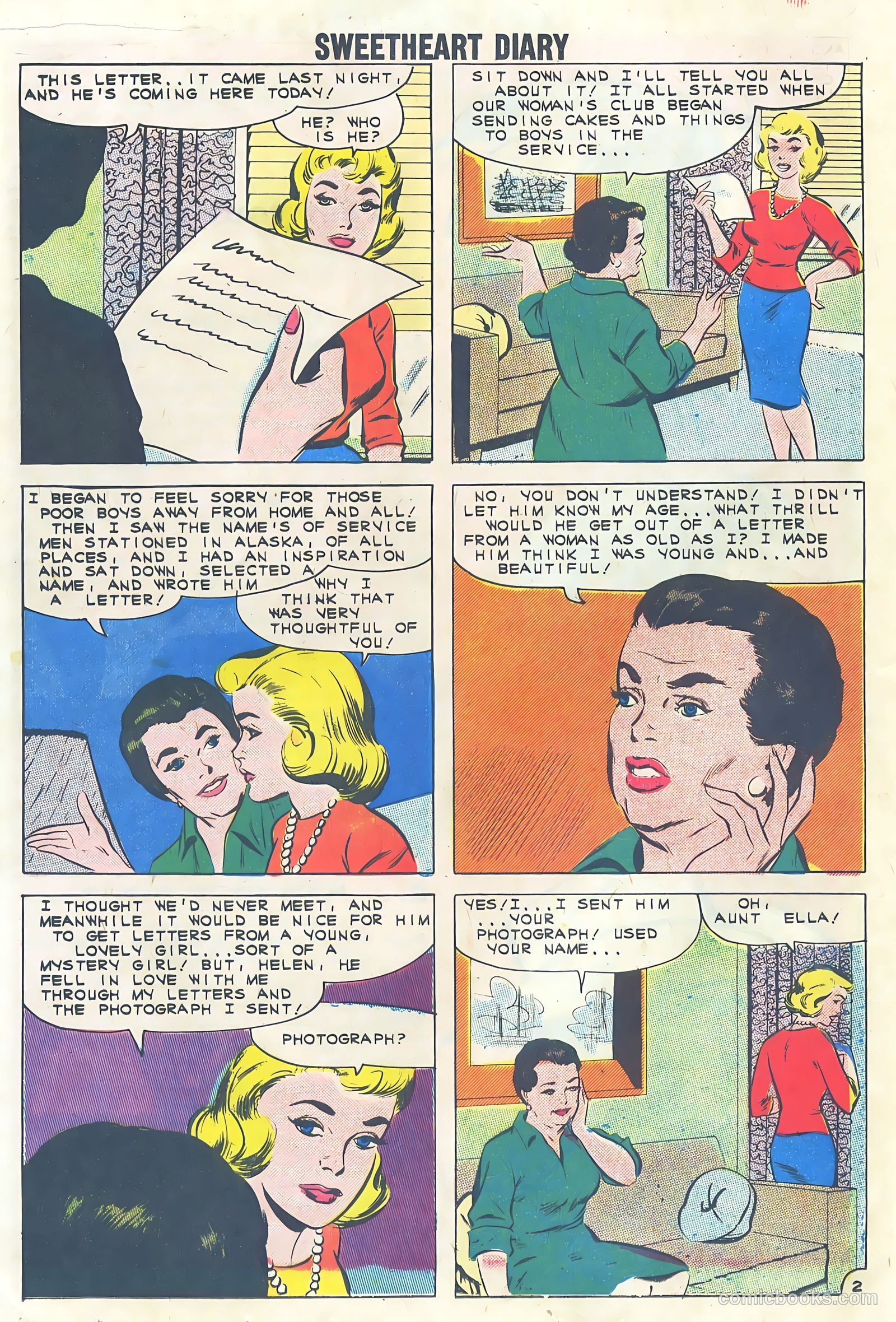 Sweetheart Diary #60 (1961) — page 16 of 37