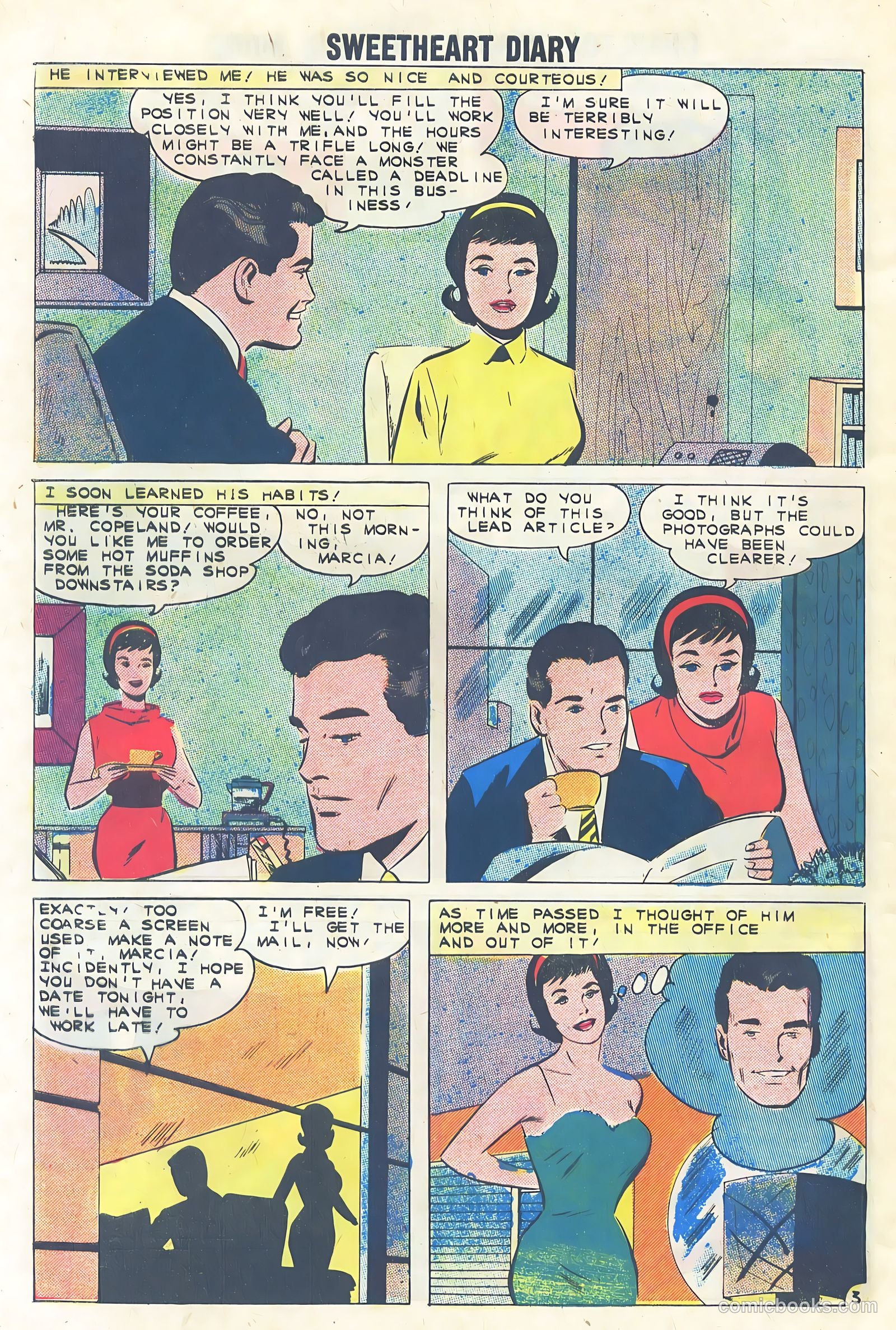 Sweetheart Diary #60 (1961) — page 28 of 37
