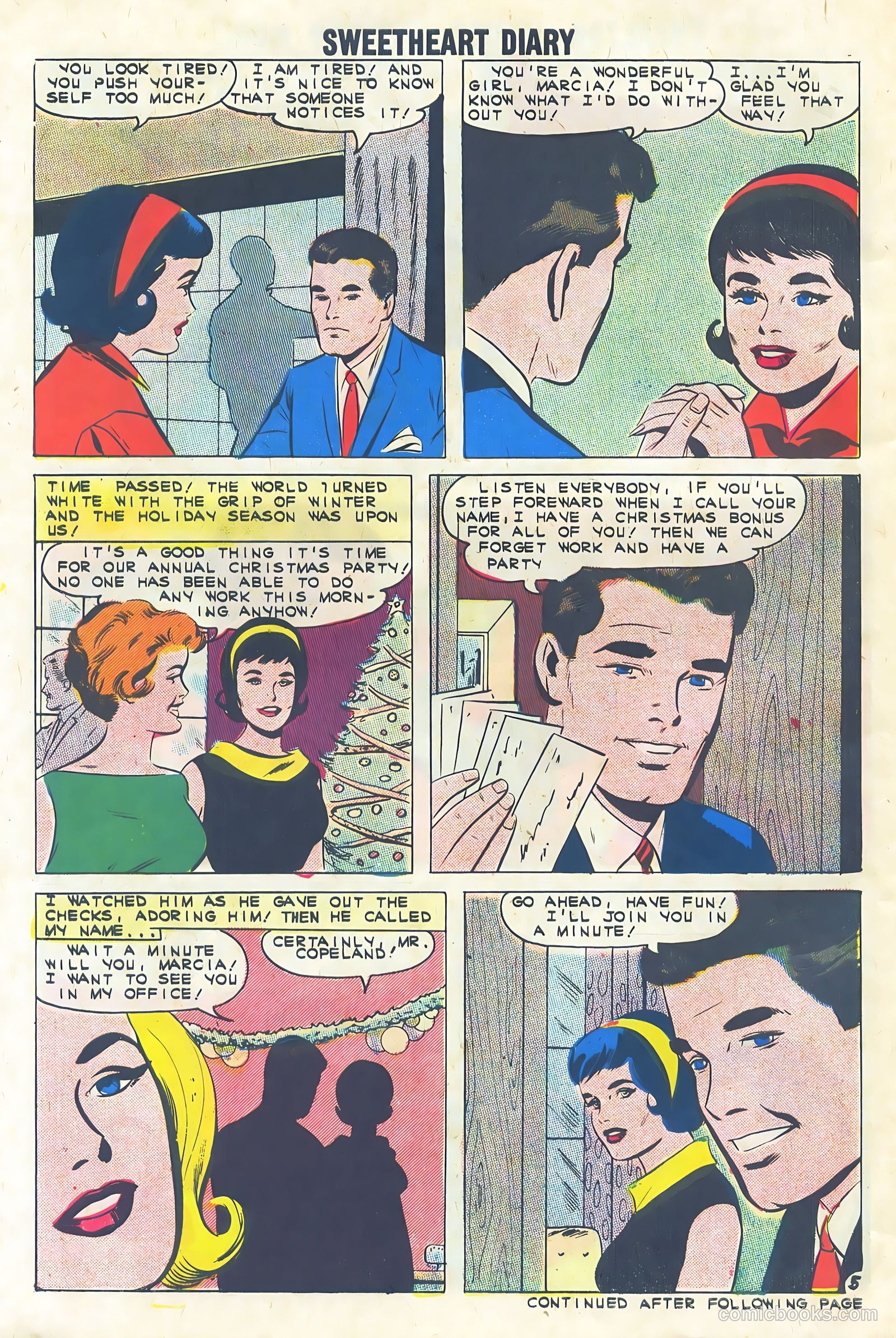 Sweetheart Diary #60 (1961) — page 30 of 37
