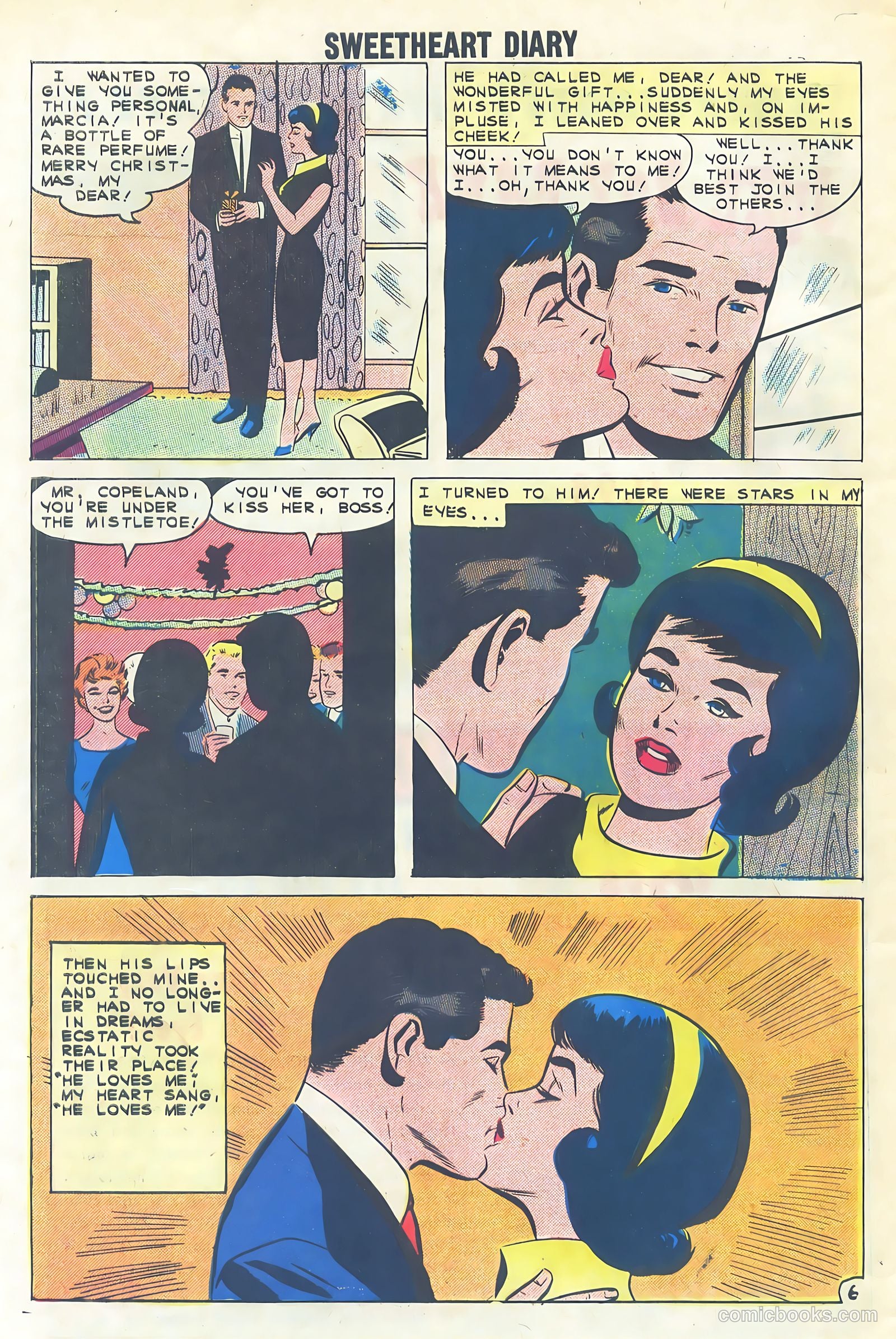 Sweetheart Diary #60 (1961) — page 32 of 37