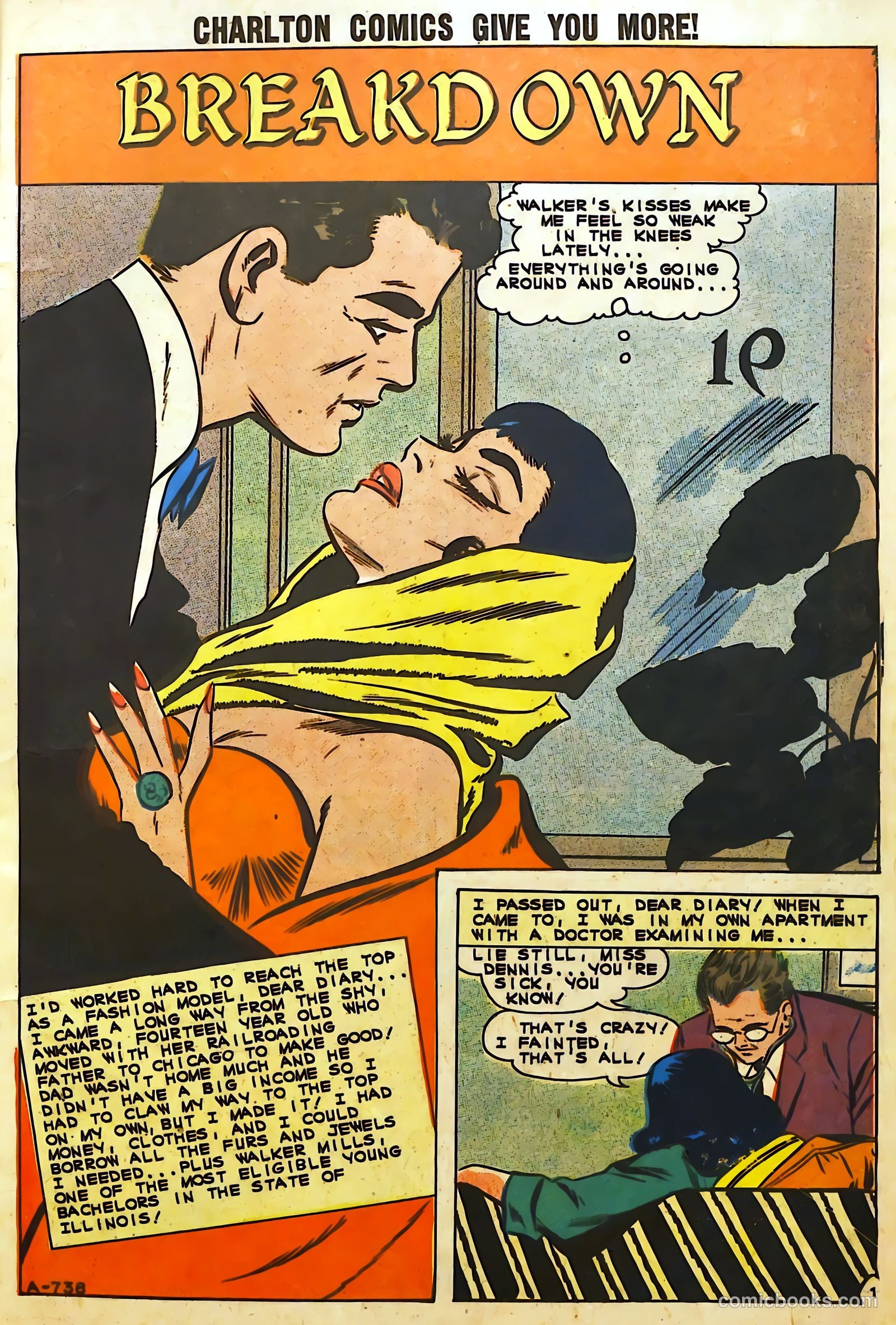 Sweetheart Diary #61 (1961) — page 3 of 37