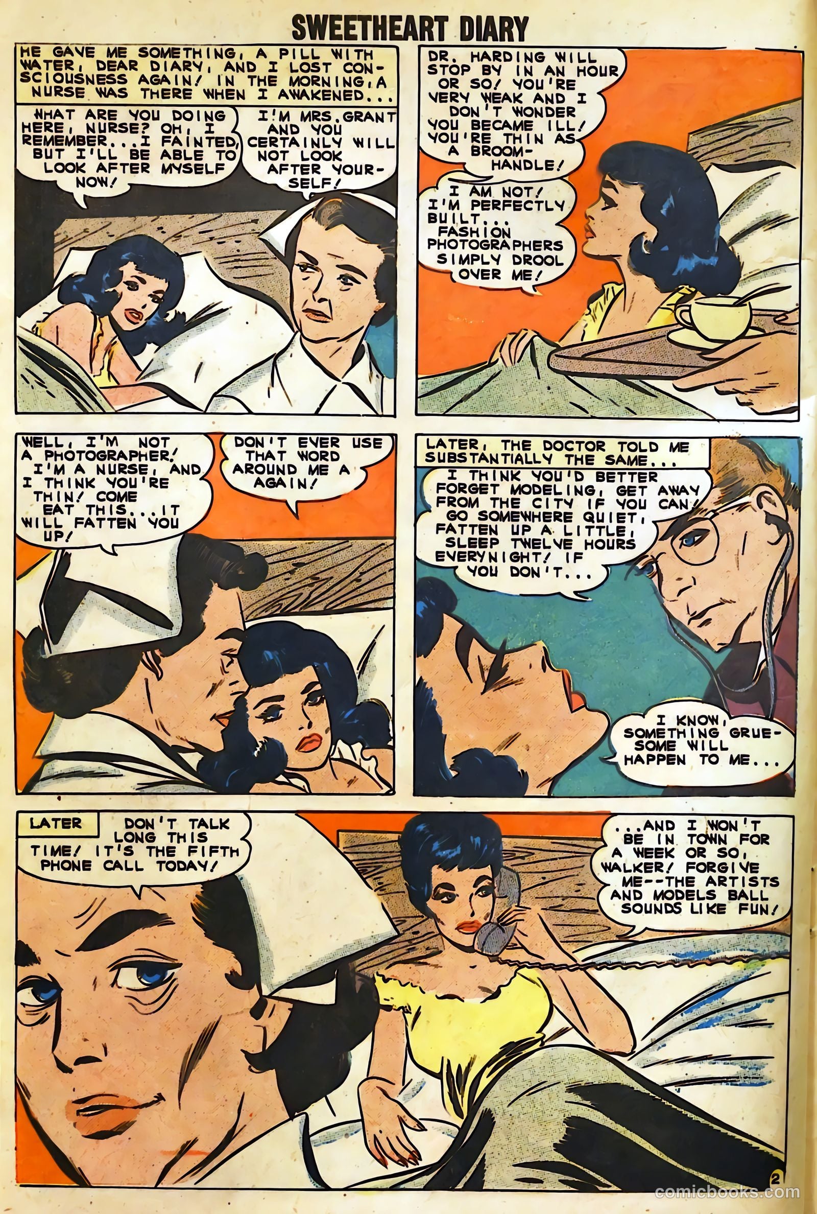 Sweetheart Diary #61 (1961) — page 4 of 37