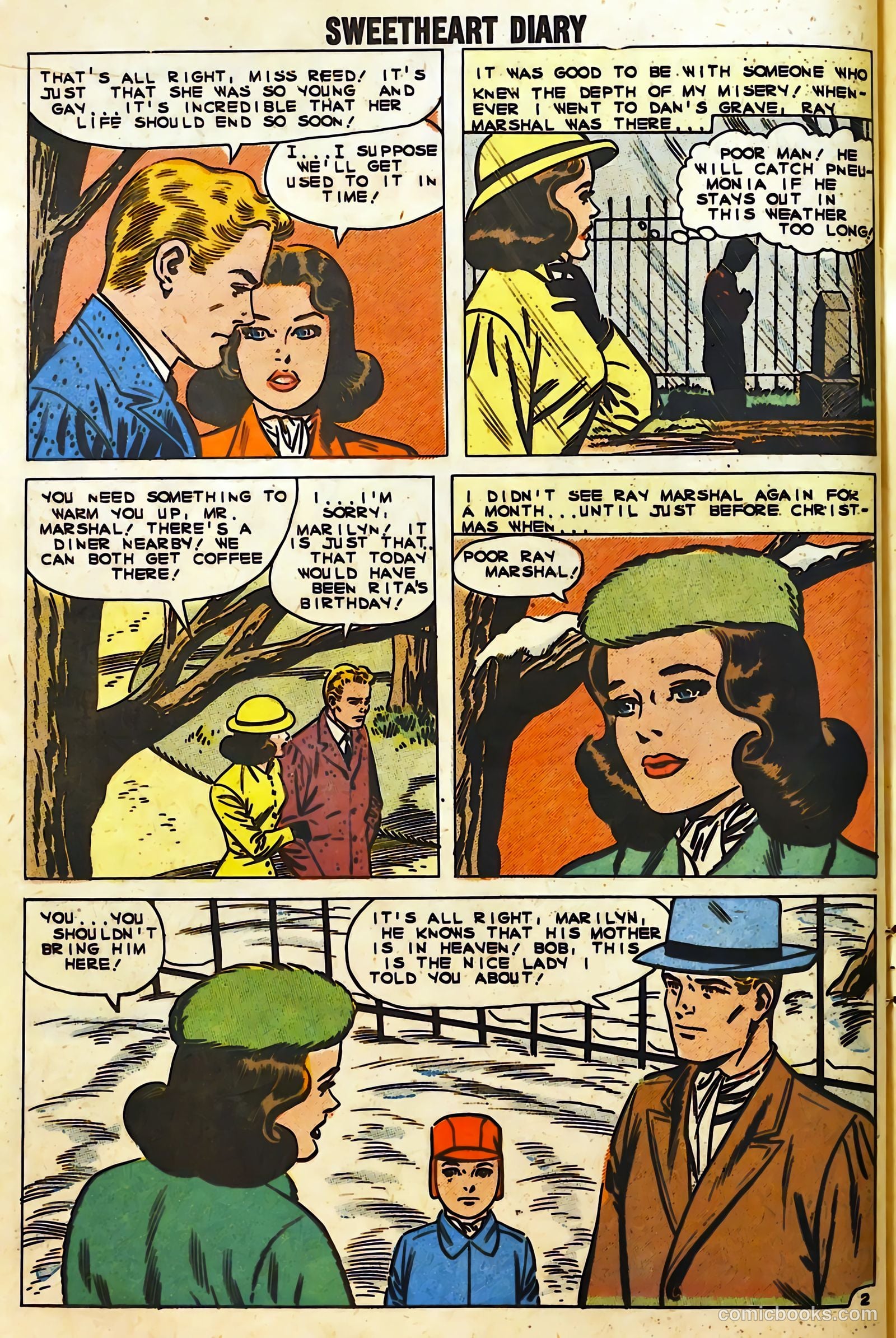 Sweetheart Diary #61 (1961) — page 16 of 37