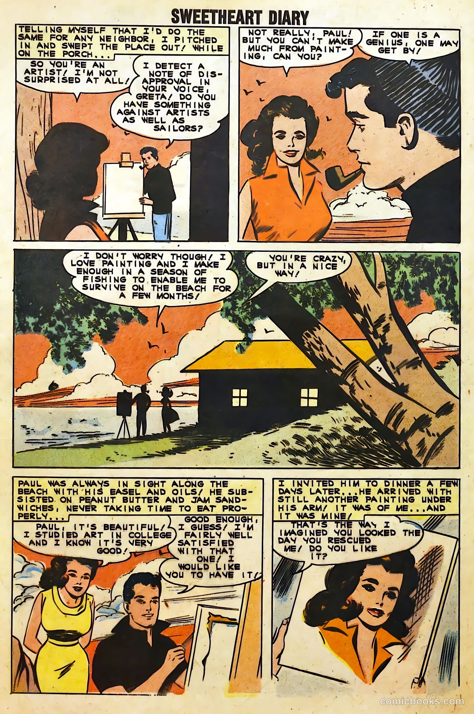 Sweetheart Diary #61 (1961) — page 28 of 37