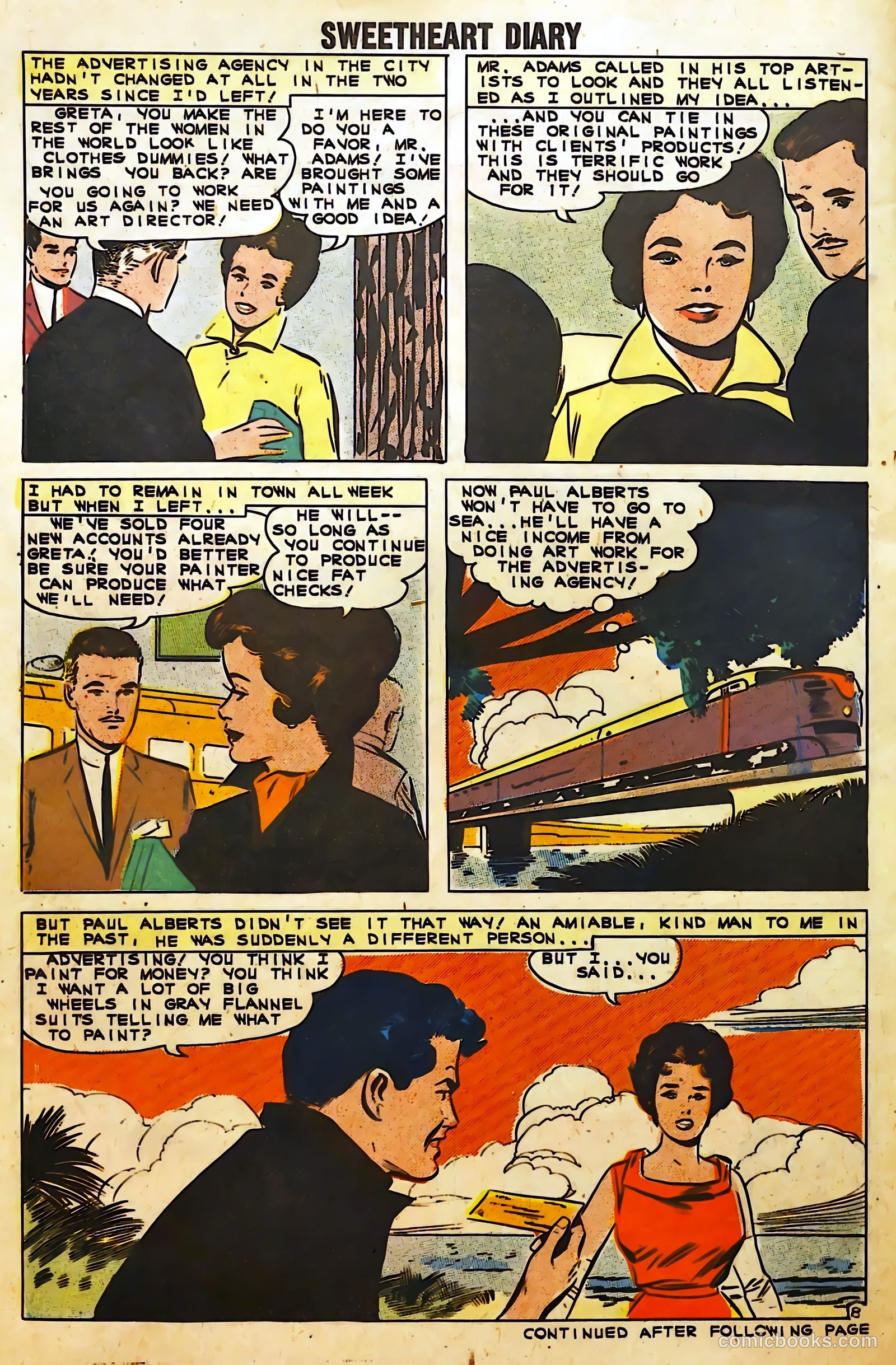 Sweetheart Diary #61 (1961) — page 30 of 37