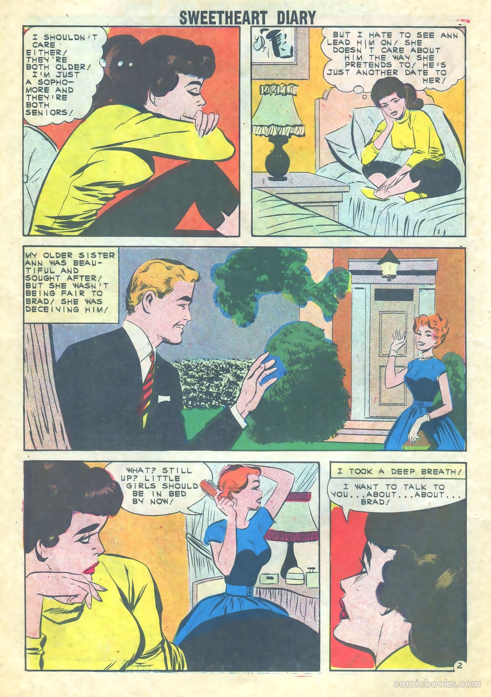 Sweetheart Diary #62 (1962) — page 10 of 36