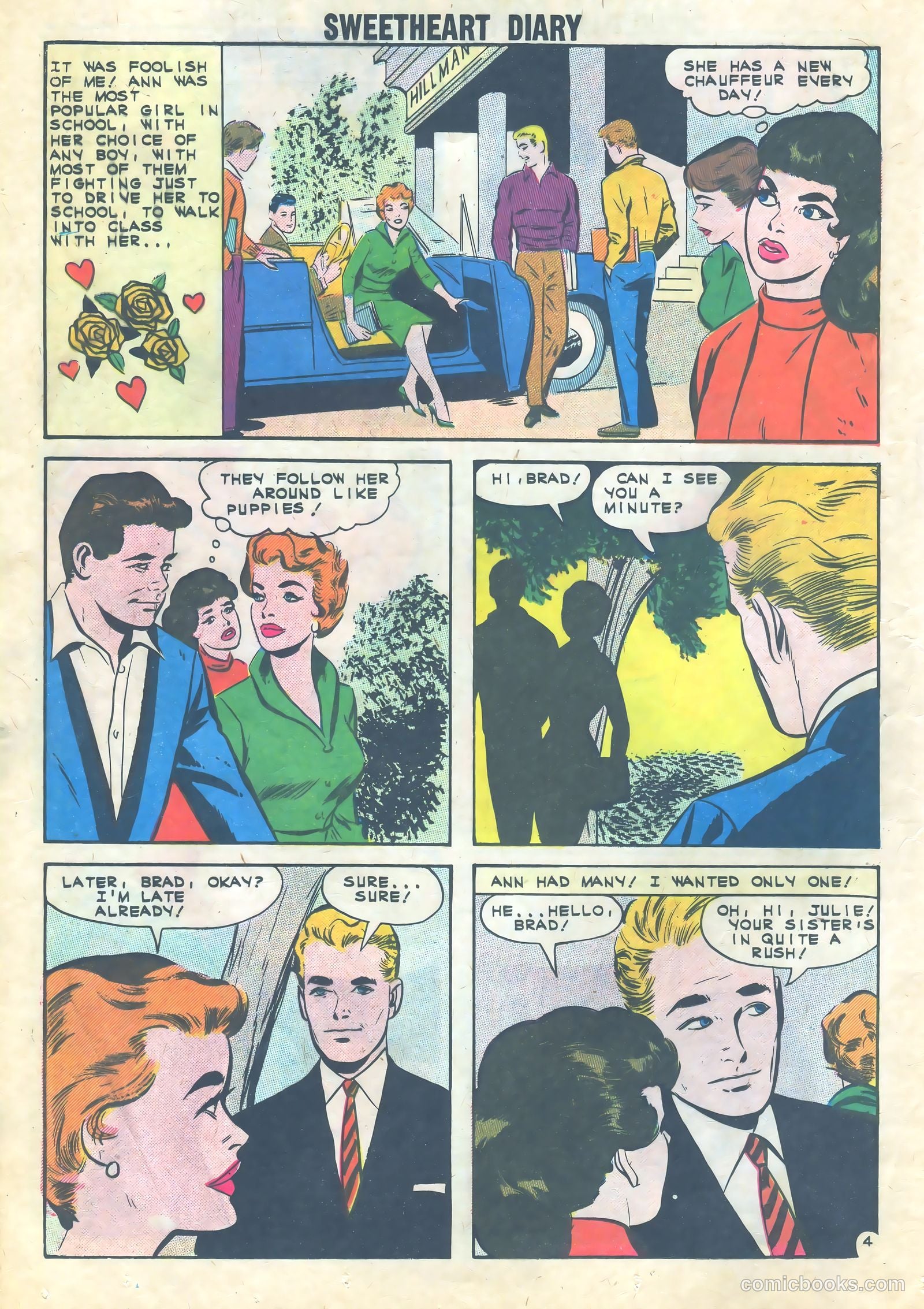 Sweetheart Diary #62 (1962) — page 12 of 36