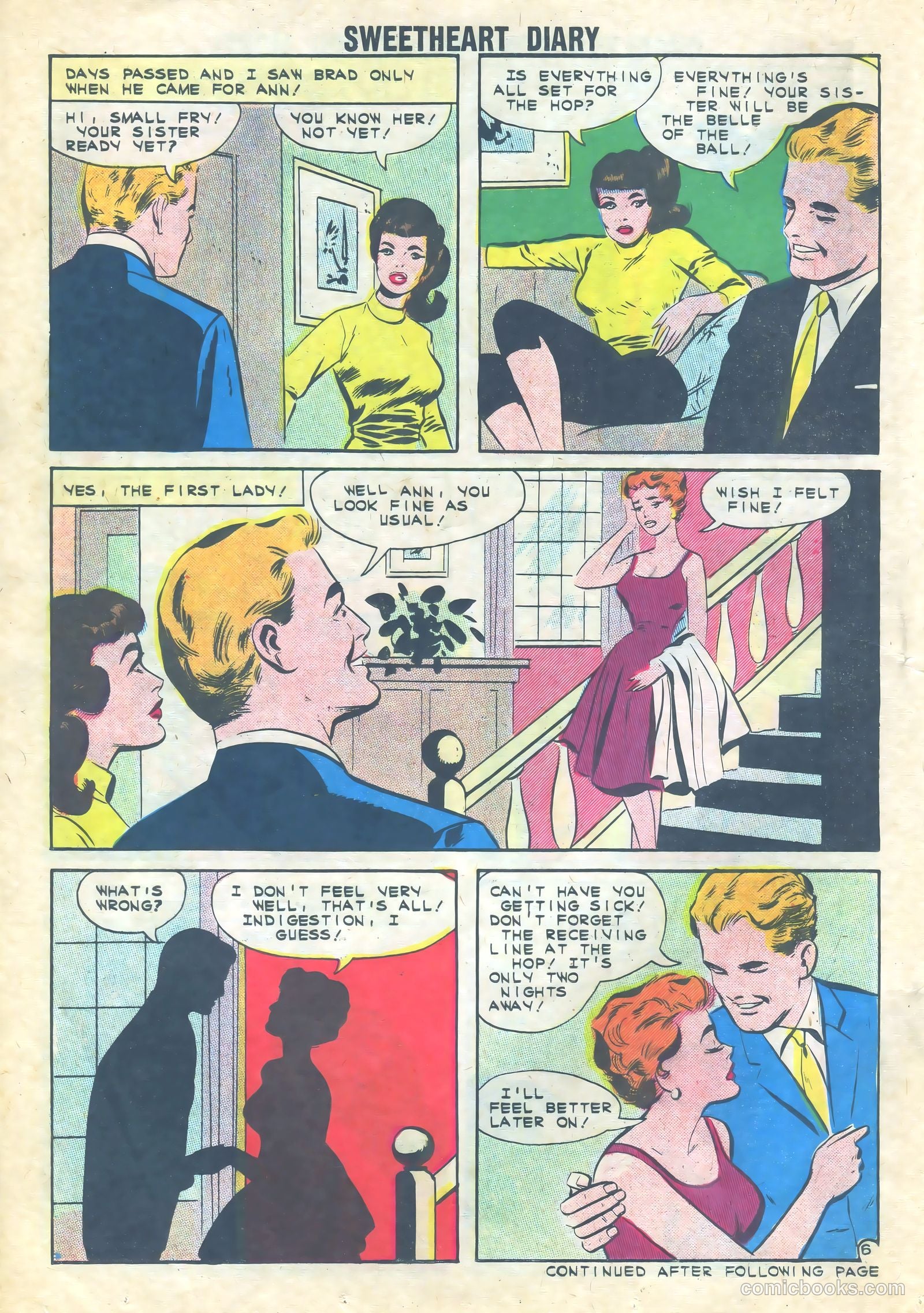 Sweetheart Diary #62 (1962) — page 14 of 36