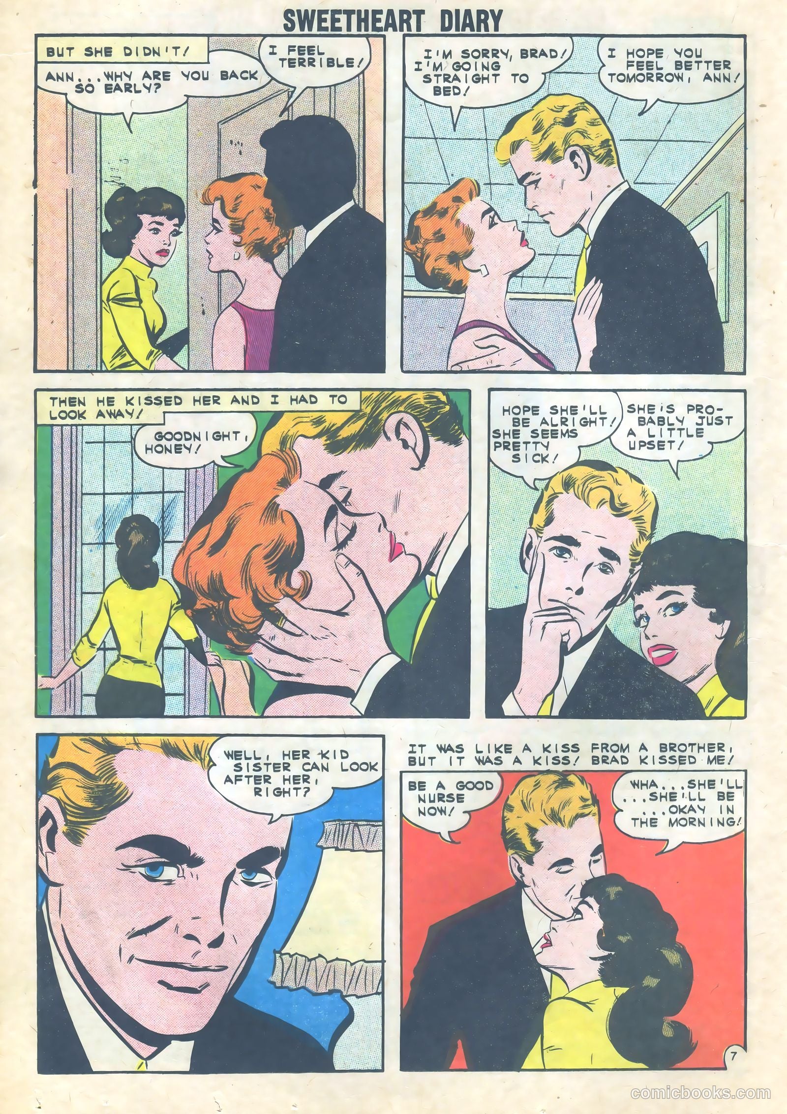 Sweetheart Diary #62 (1962) — page 16 of 36