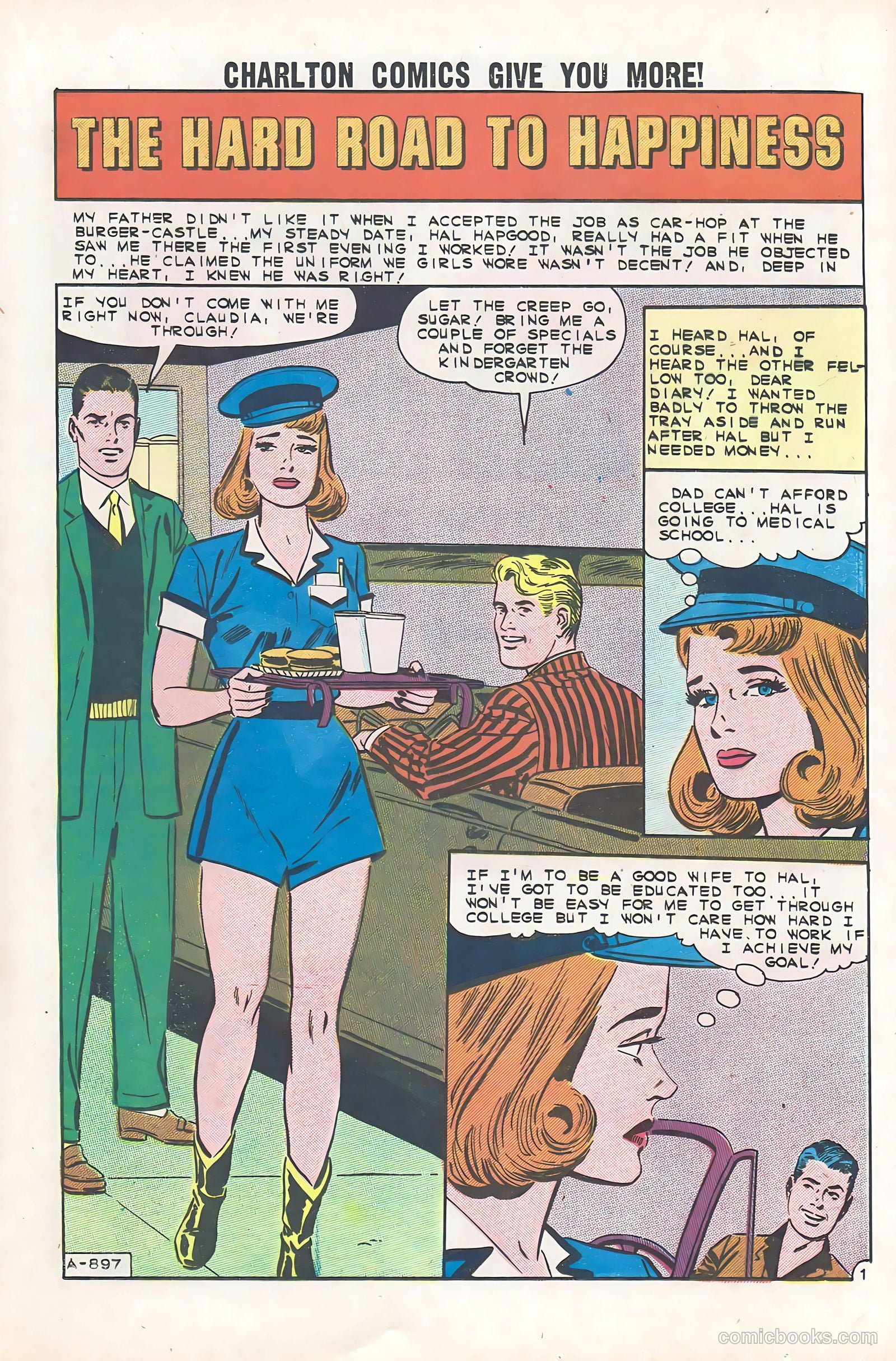 Sweetheart Diary #63 (1962) — page 17 of 36