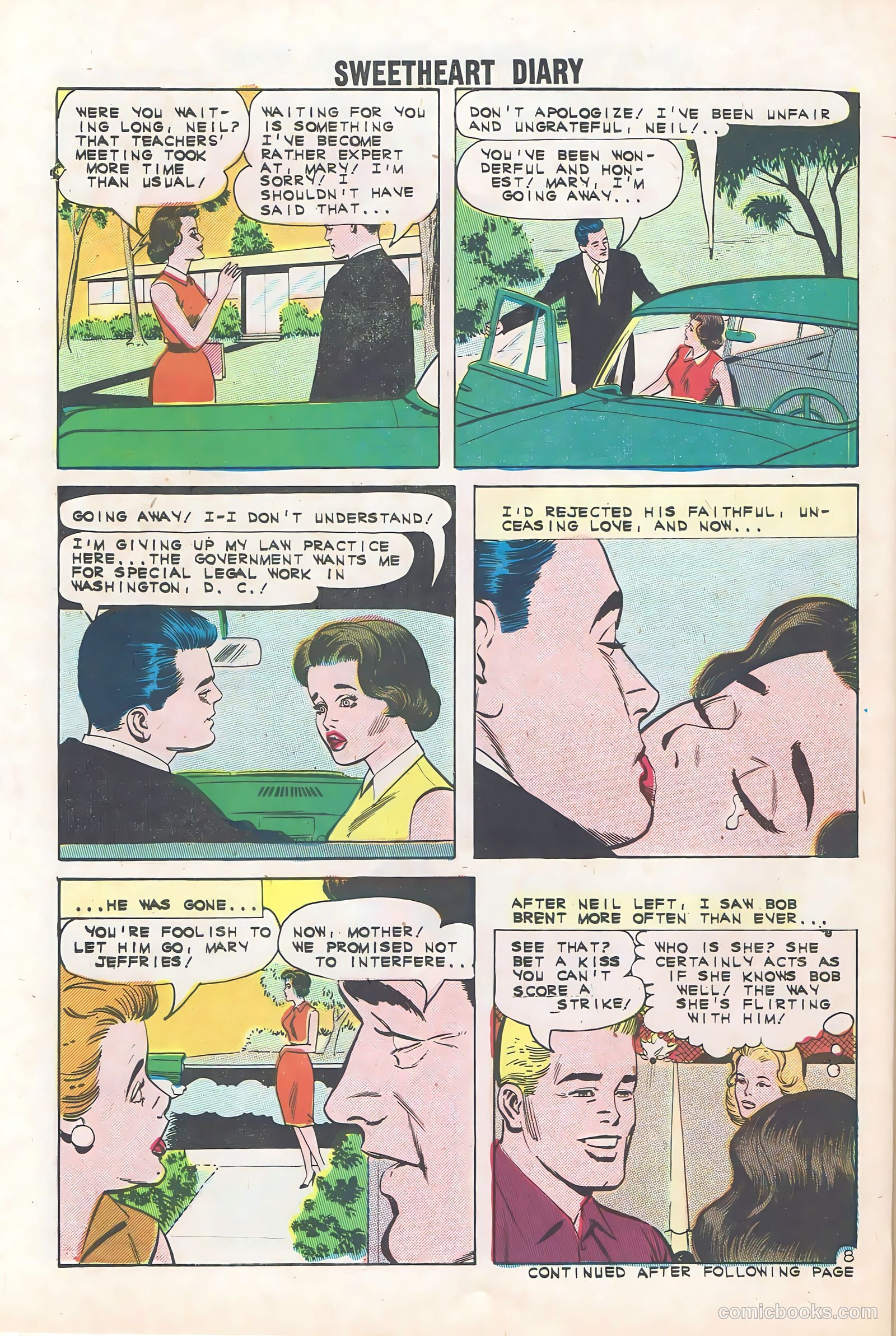 Sweetheart Diary #63 (1962) — page 30 of 36