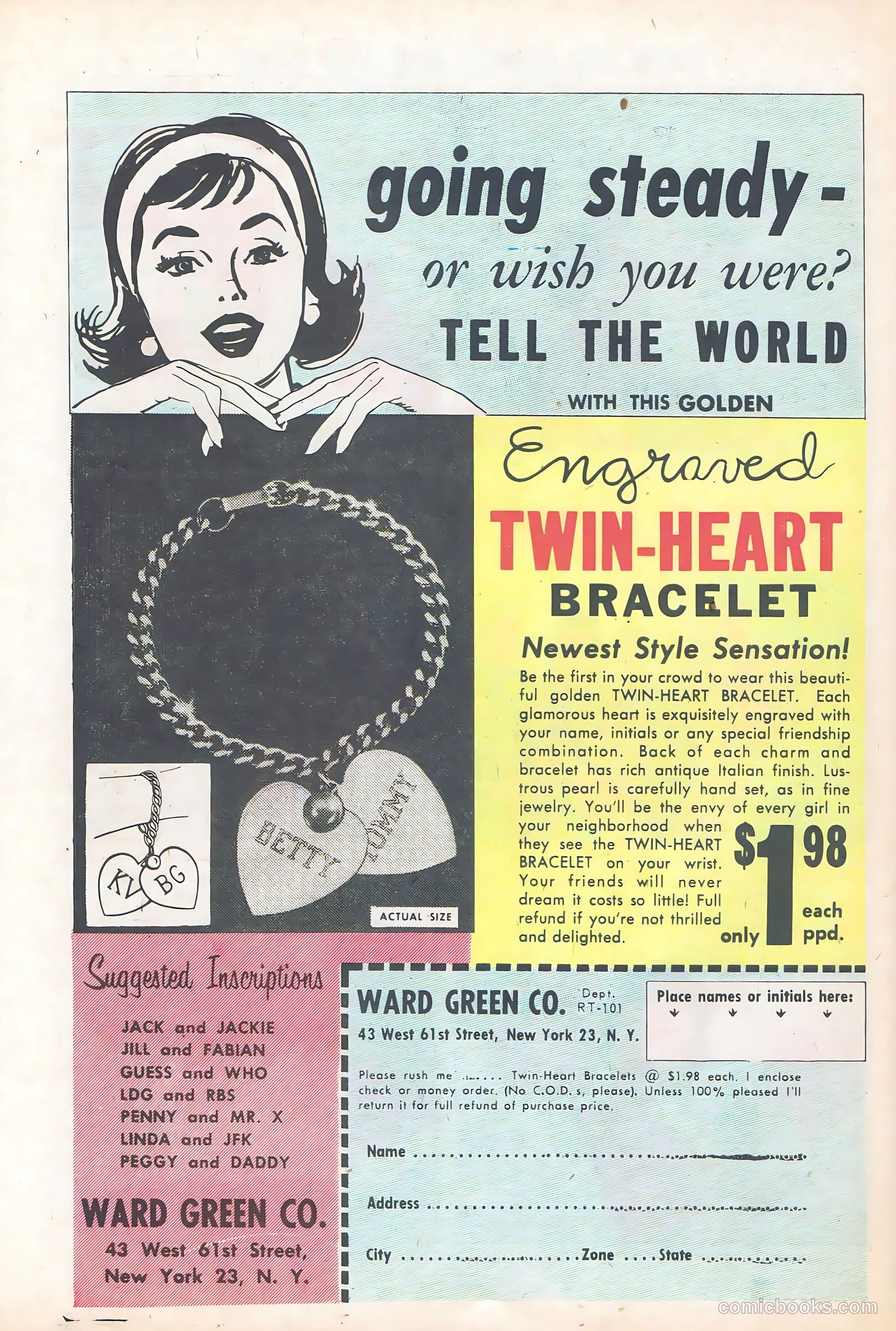 Sweetheart Diary #63 (1962) — page 34 of 36