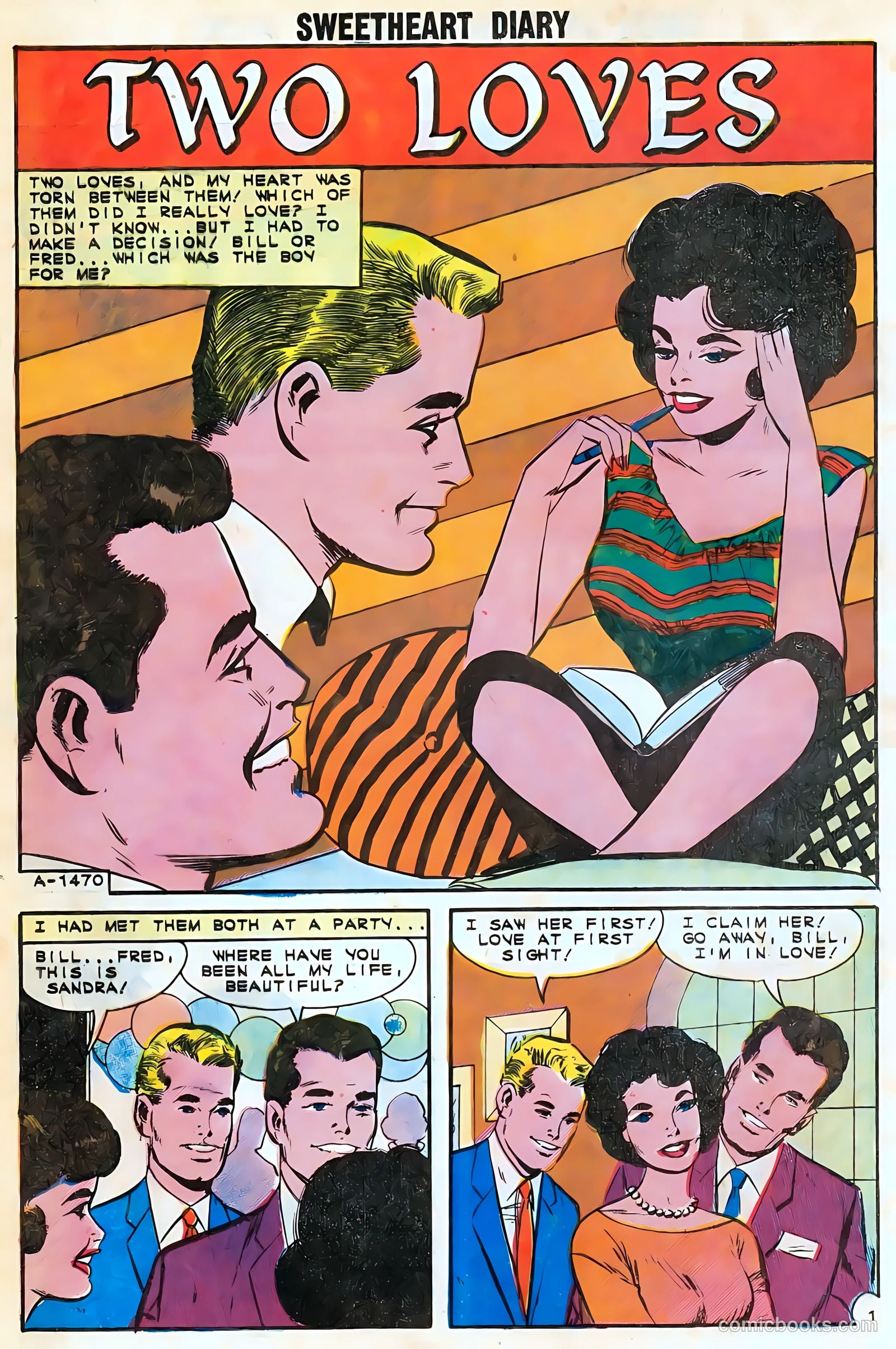 Sweetheart Diary #65 (1962) — page 12 of 36