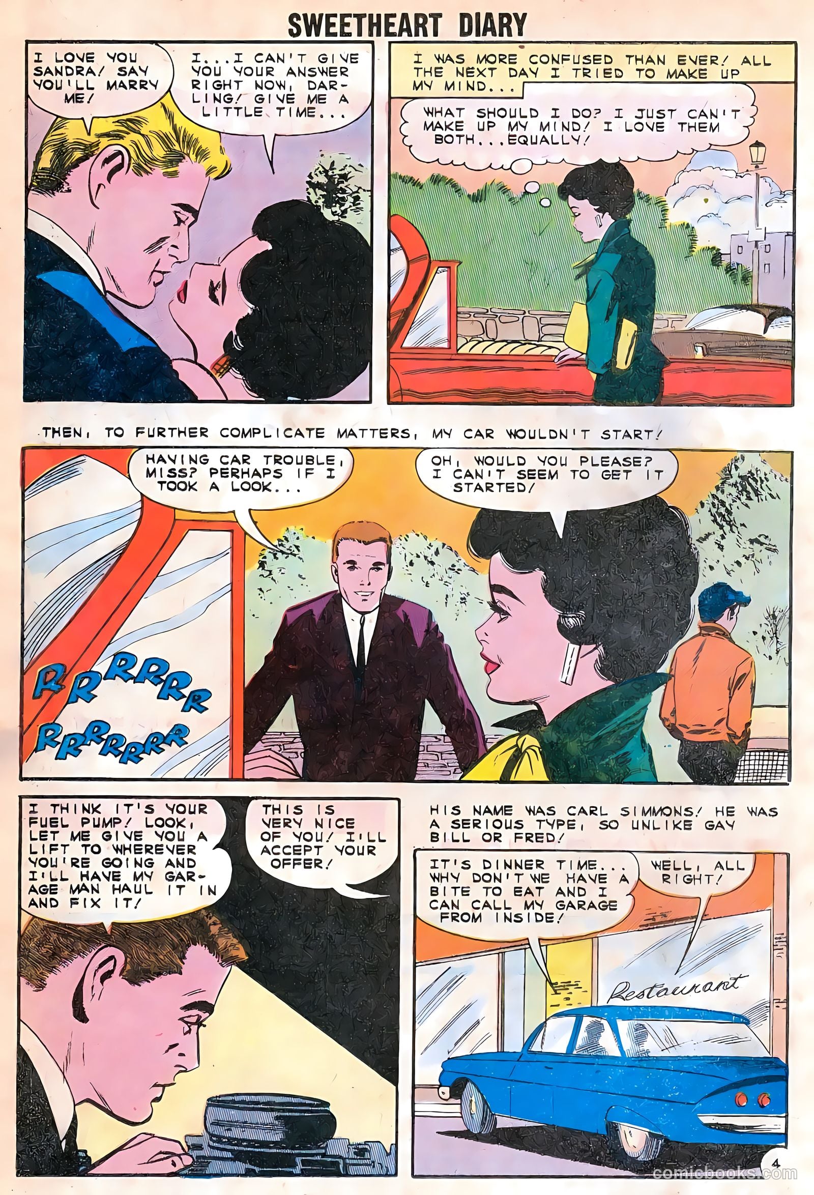 Sweetheart Diary #65 (1962) — page 16 of 36