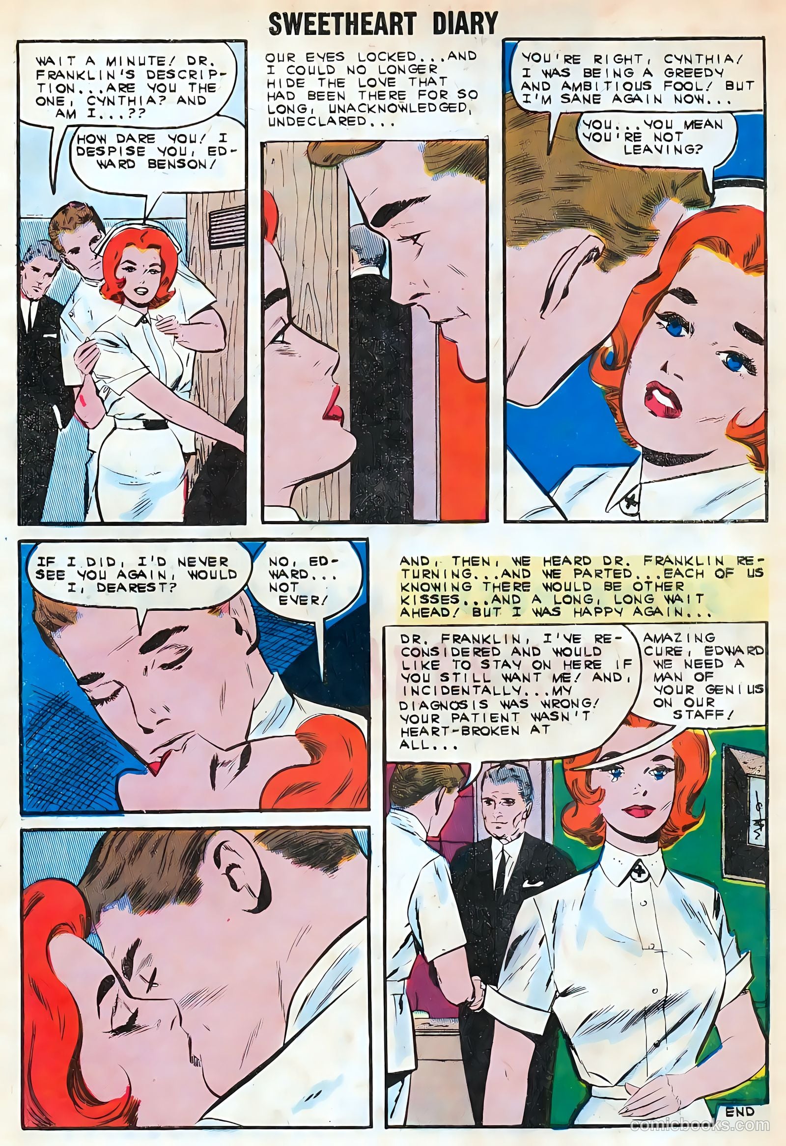 Sweetheart Diary #65 (1962) — page 32 of 36