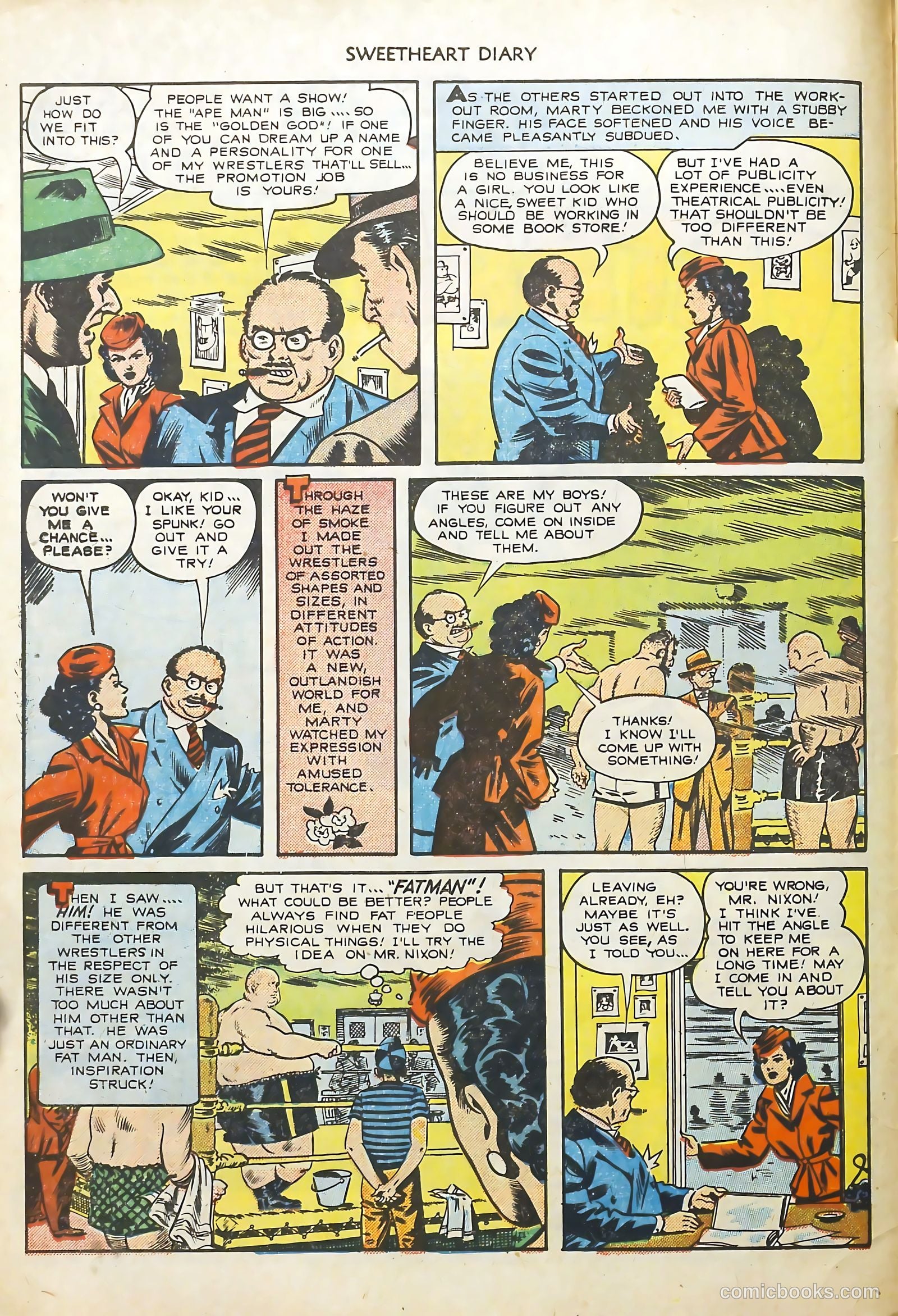 Sweetheart Diary #7 (1951) — page 4 of 36