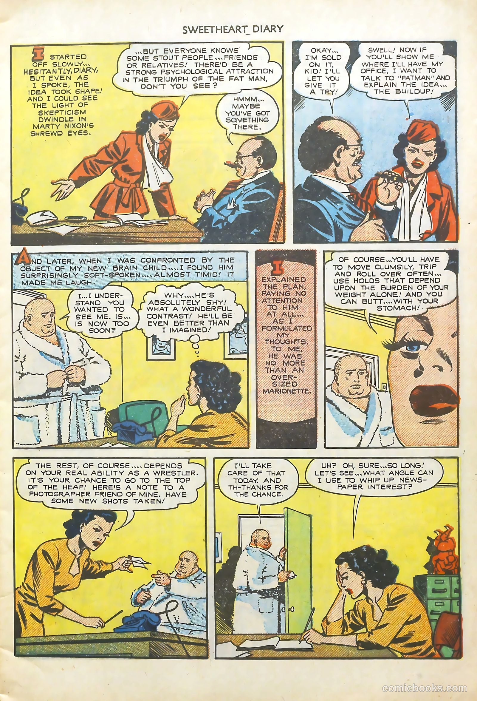 Sweetheart Diary #7 (1951) — page 5 of 36
