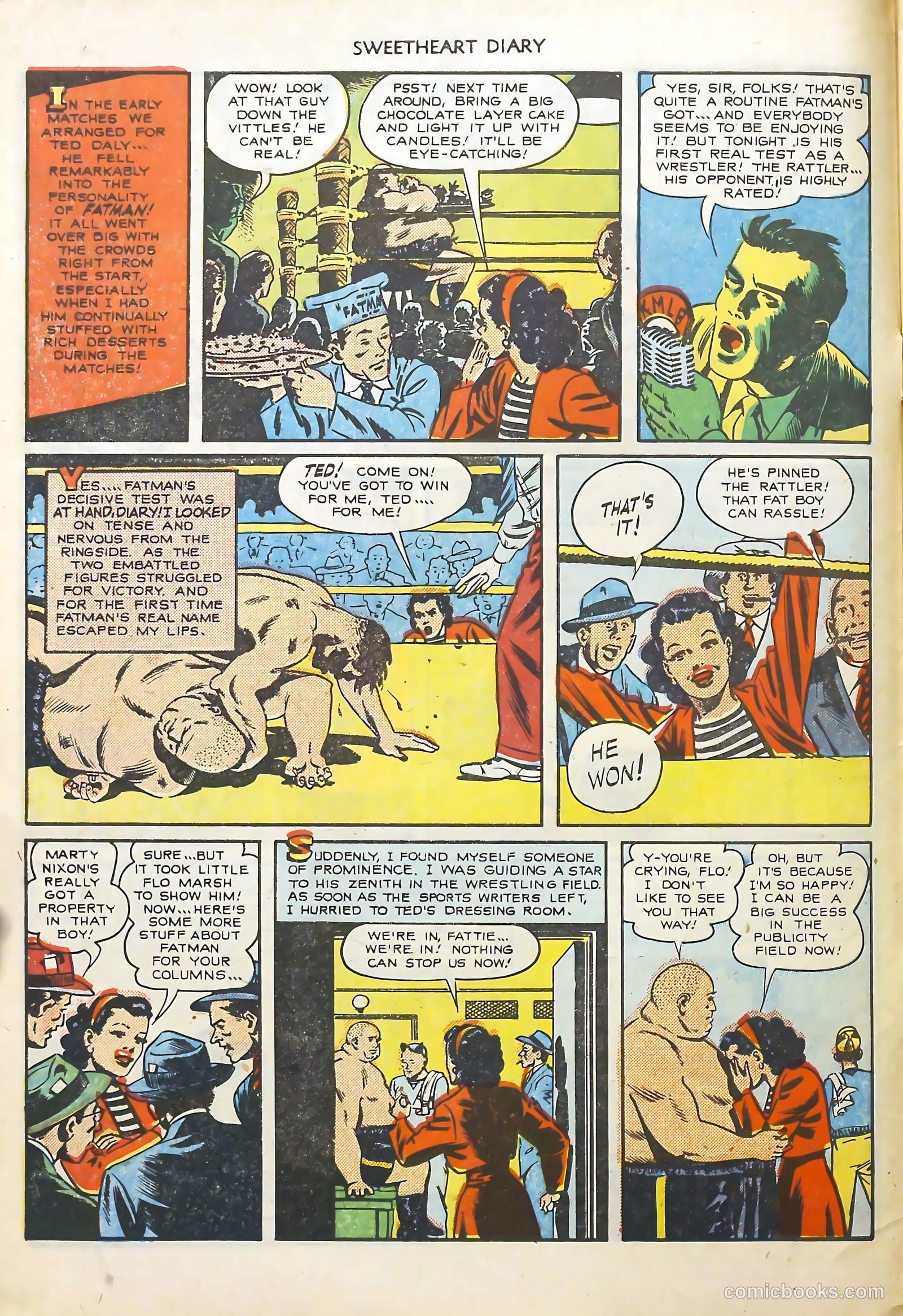 Sweetheart Diary #7 (1951) — page 6 of 36