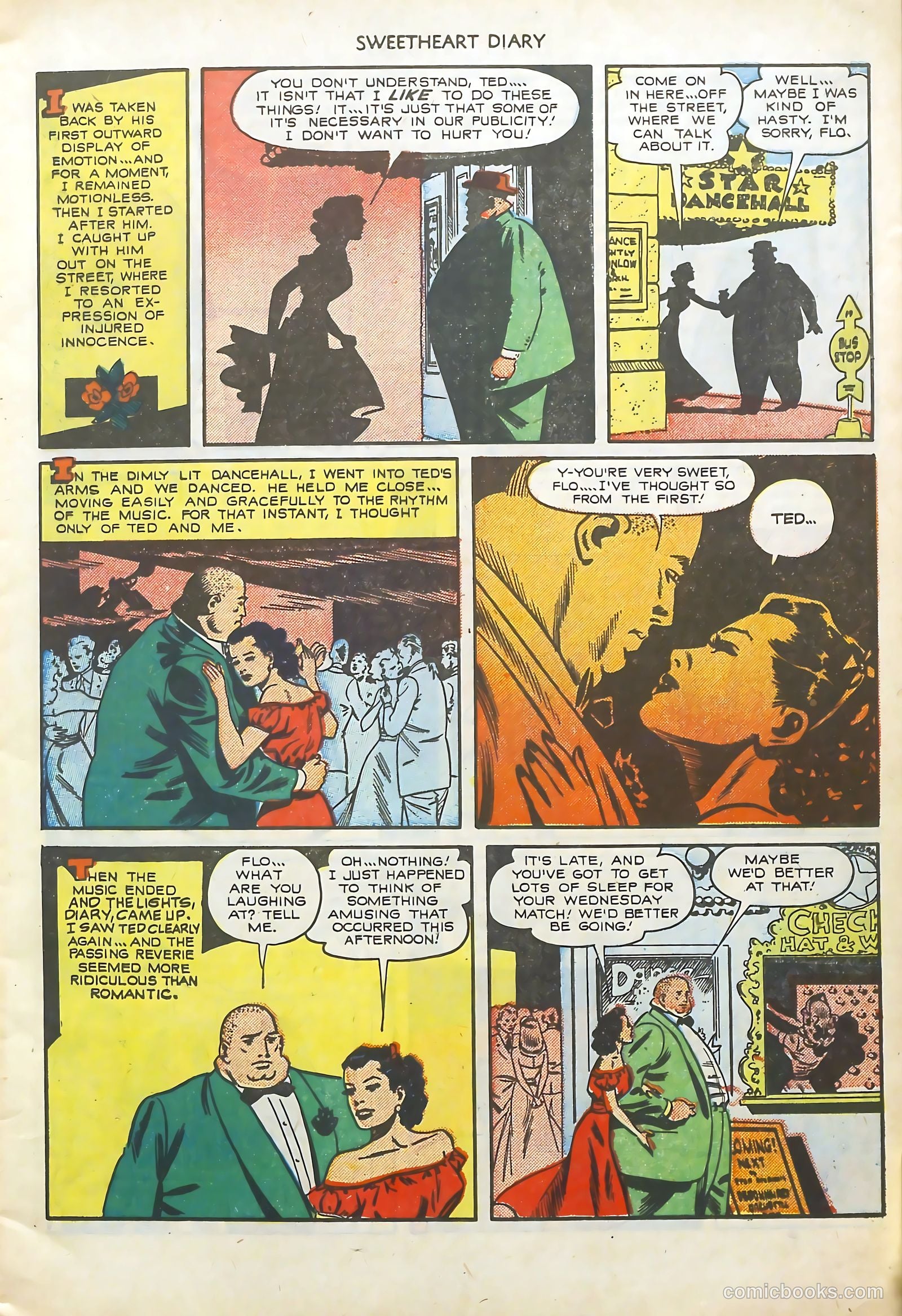 Sweetheart Diary #7 (1951) — page 9 of 36