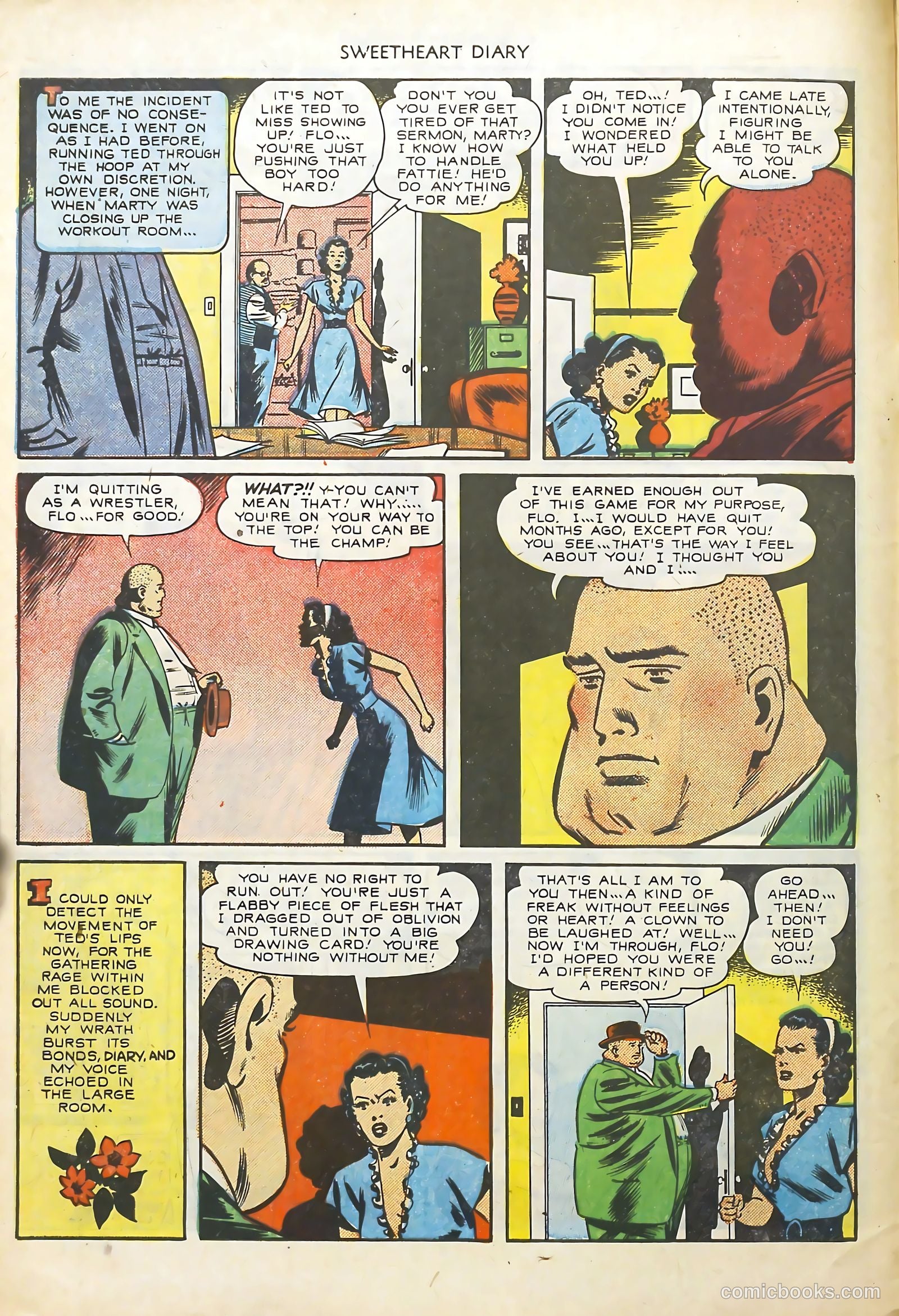 Sweetheart Diary #7 (1951) — page 10 of 36