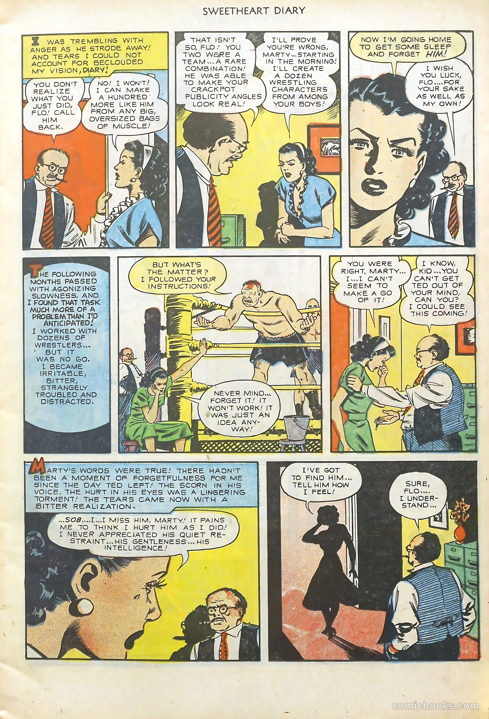 Sweetheart Diary #7 (1951) — page 11 of 36