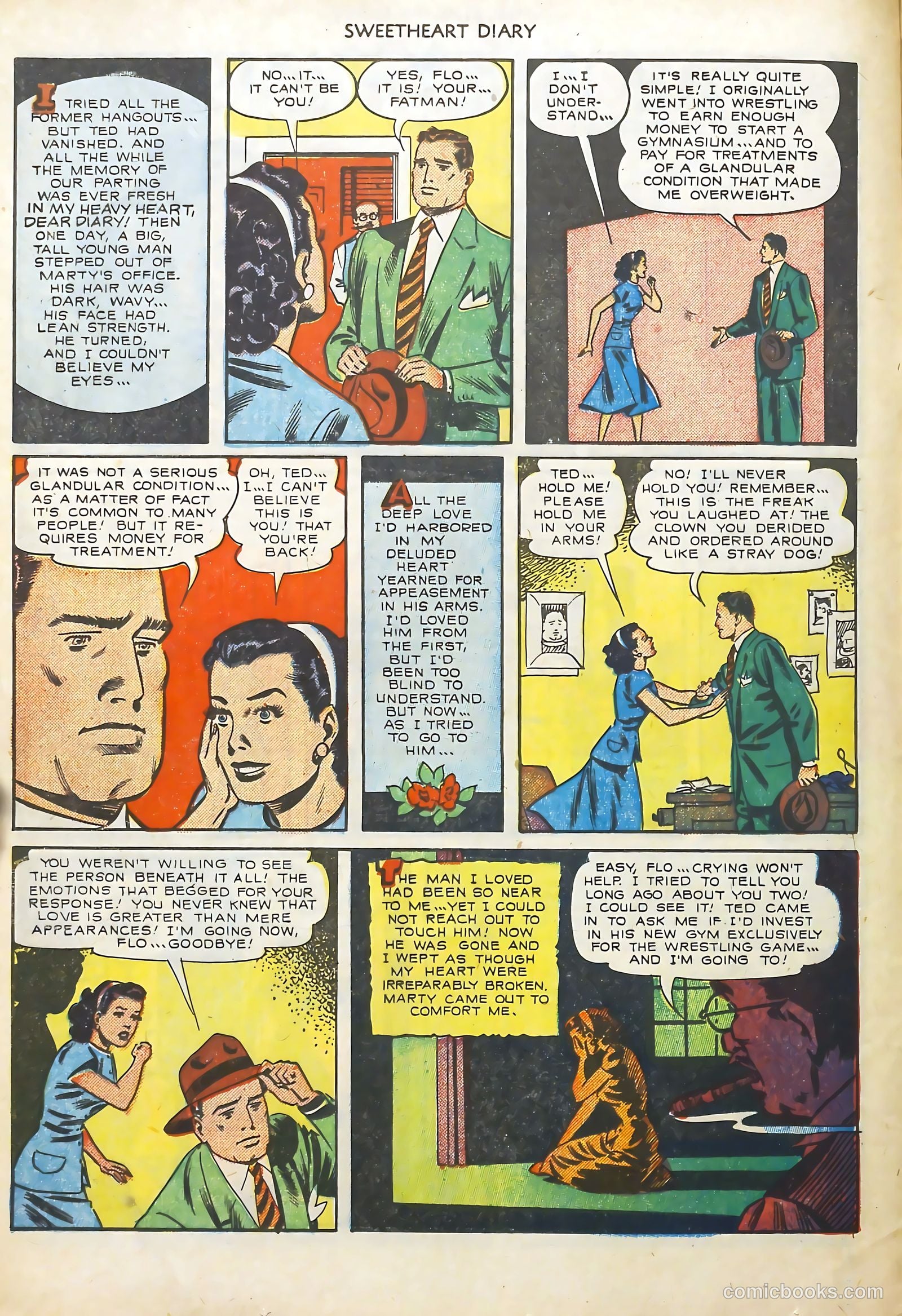Sweetheart Diary #7 (1951) — page 12 of 36