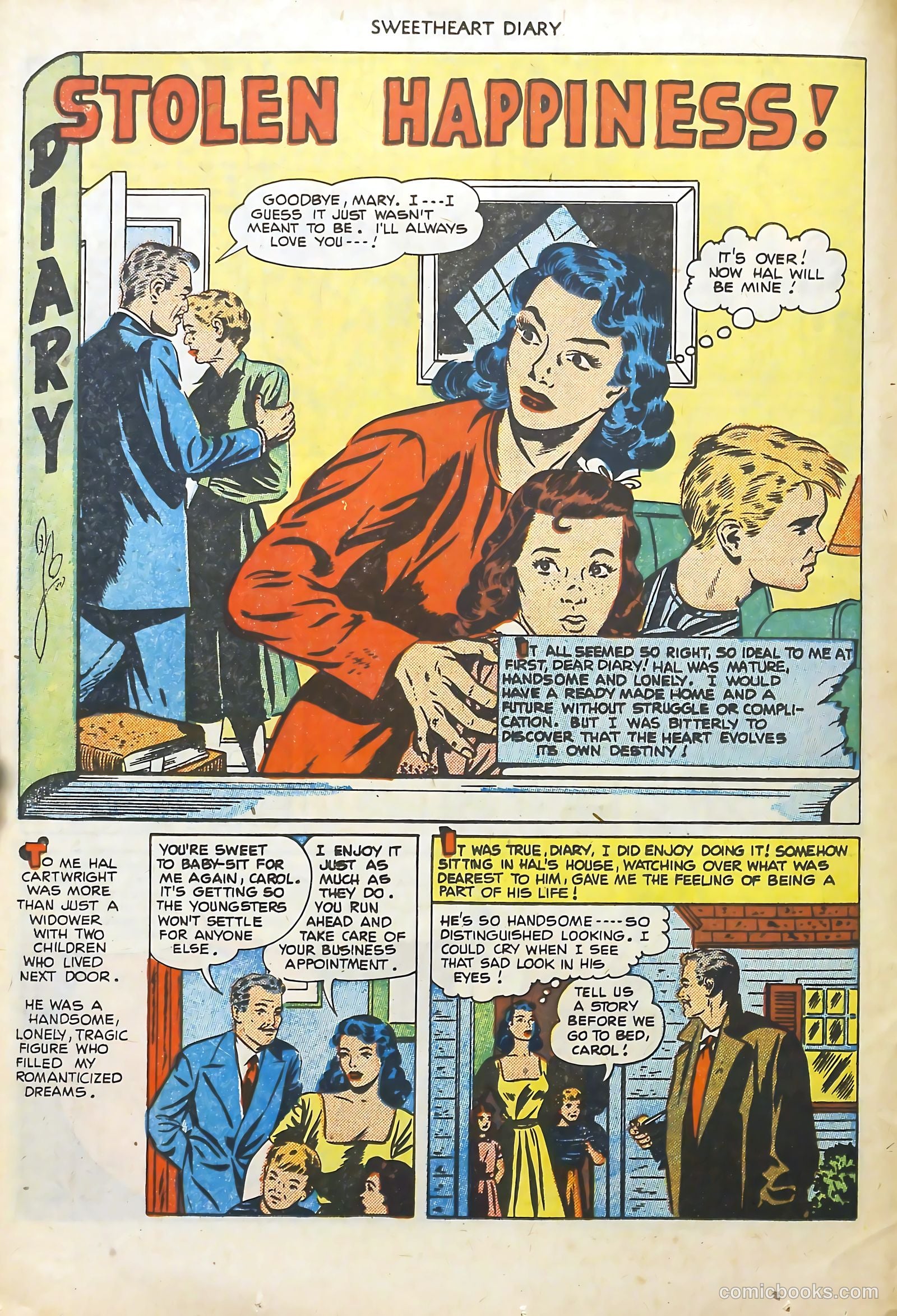 Sweetheart Diary #7 (1951) — page 14 of 36