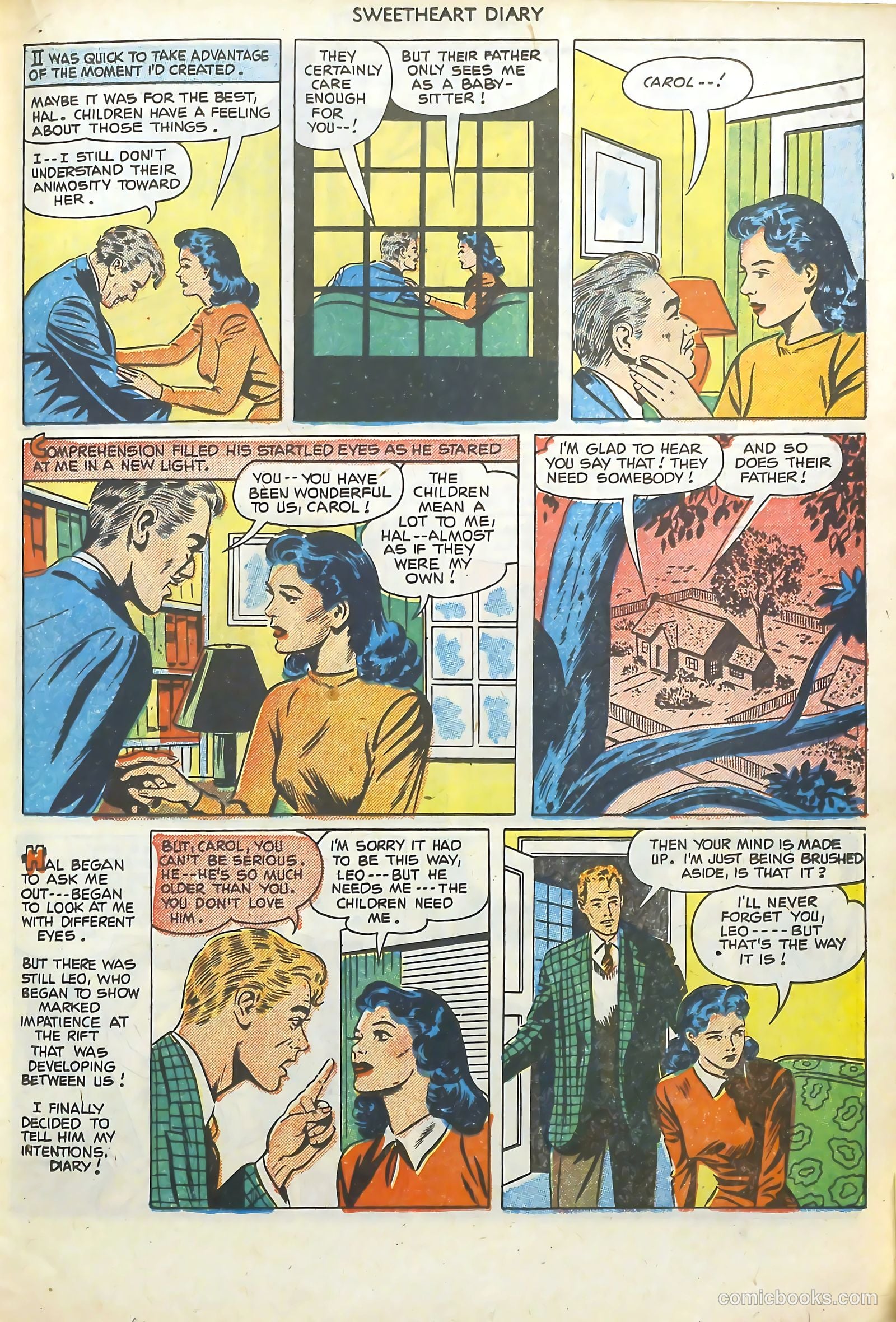 Sweetheart Diary #7 (1951) — page 19 of 36