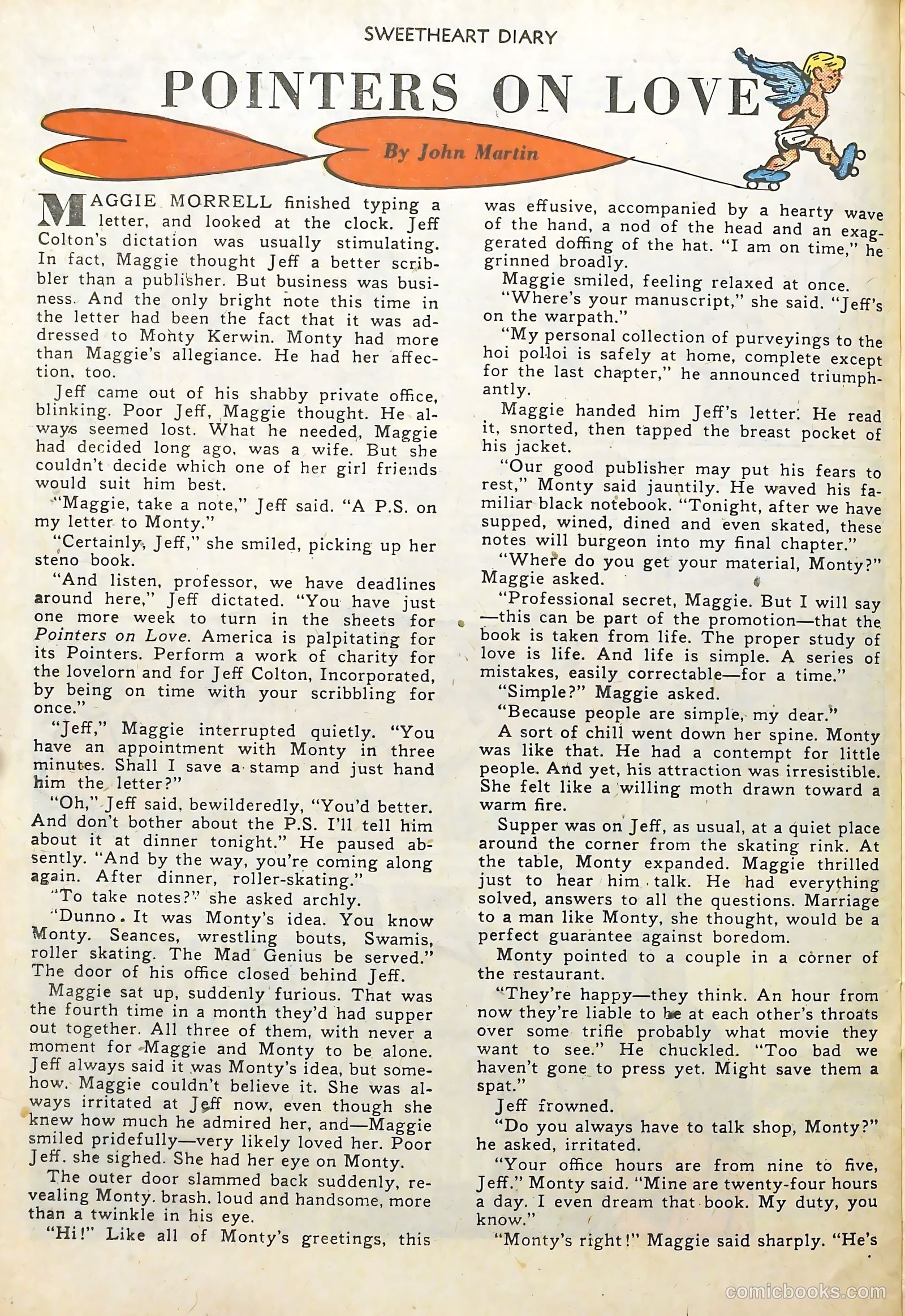 Sweetheart Diary #7 (1951) — page 24 of 36