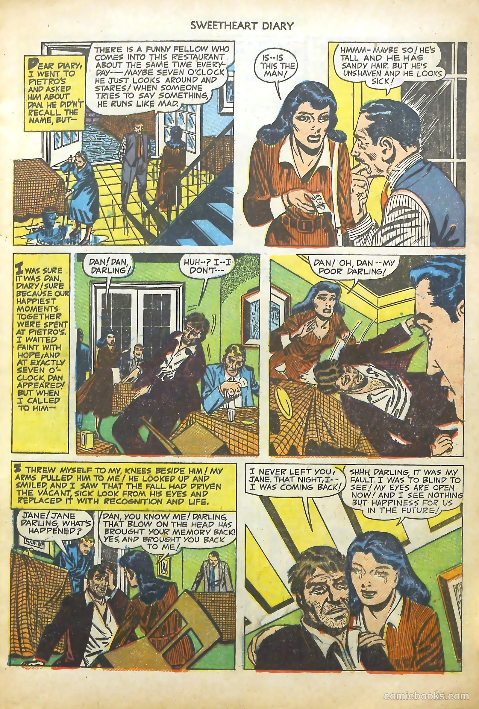 Sweetheart Diary #8 (1951) — page 13 of 36