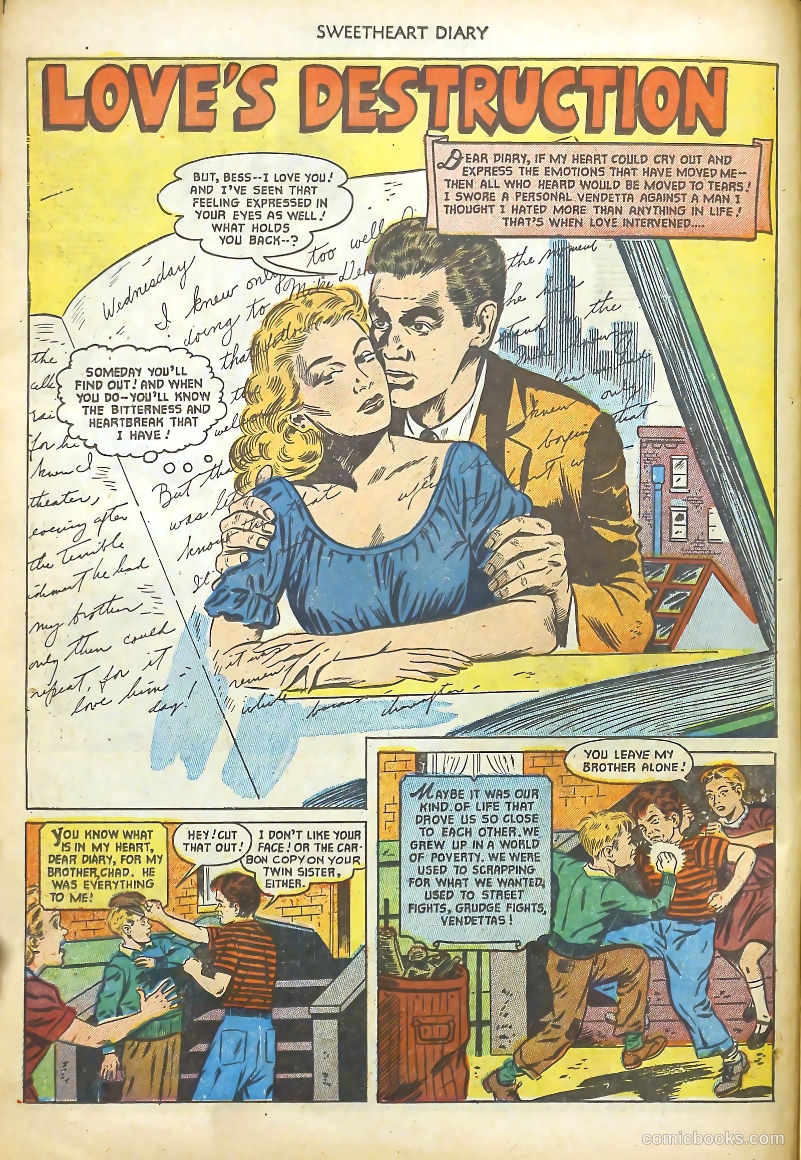 Sweetheart Diary #8 (1951) — page 14 of 36