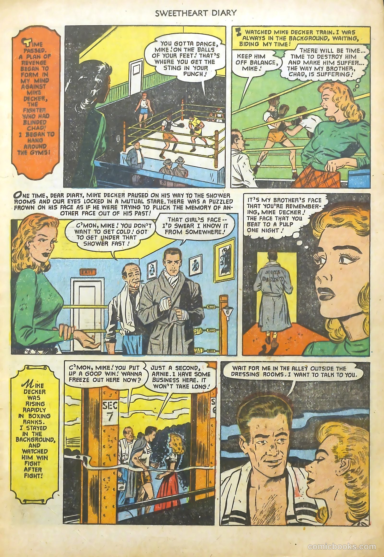 Sweetheart Diary #8 (1951) — page 17 of 36