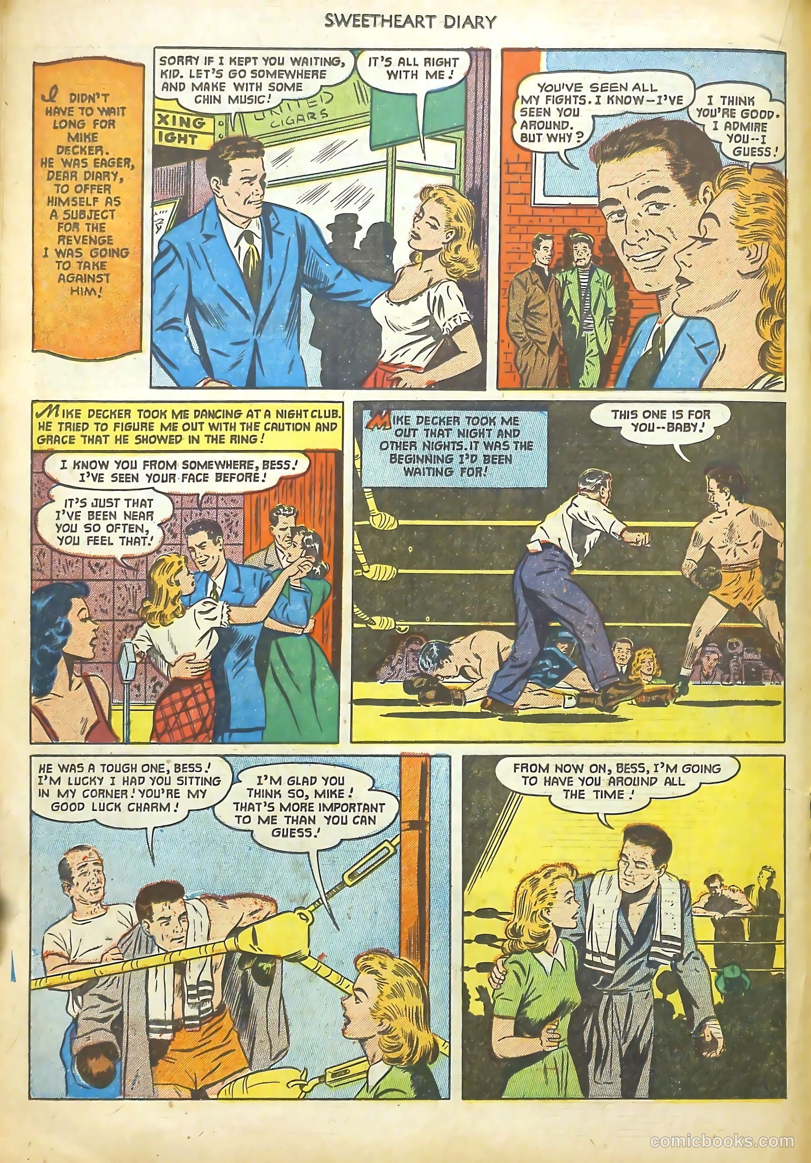 Sweetheart Diary #8 (1951) — page 18 of 36