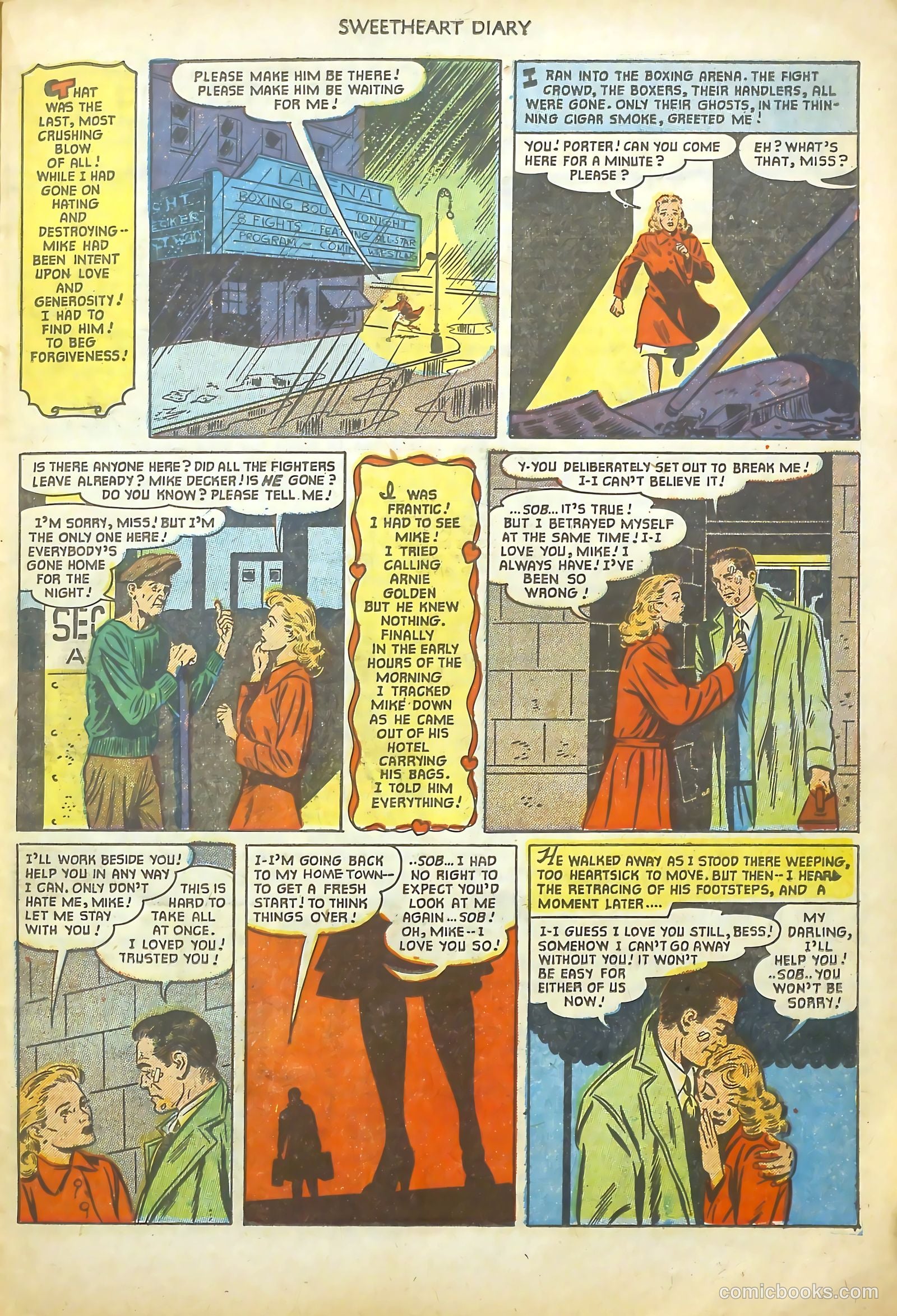 Sweetheart Diary #8 (1951) — page 23 of 36
