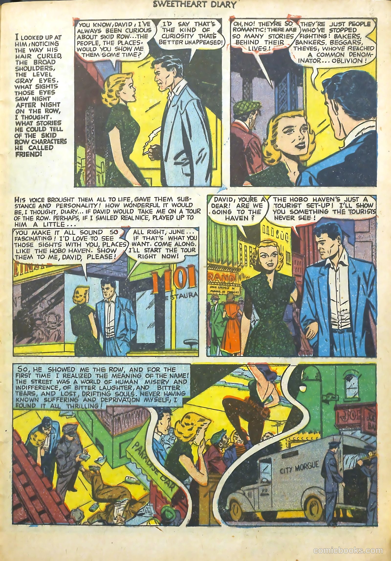 Sweetheart Diary #8 (1951) — page 29 of 36