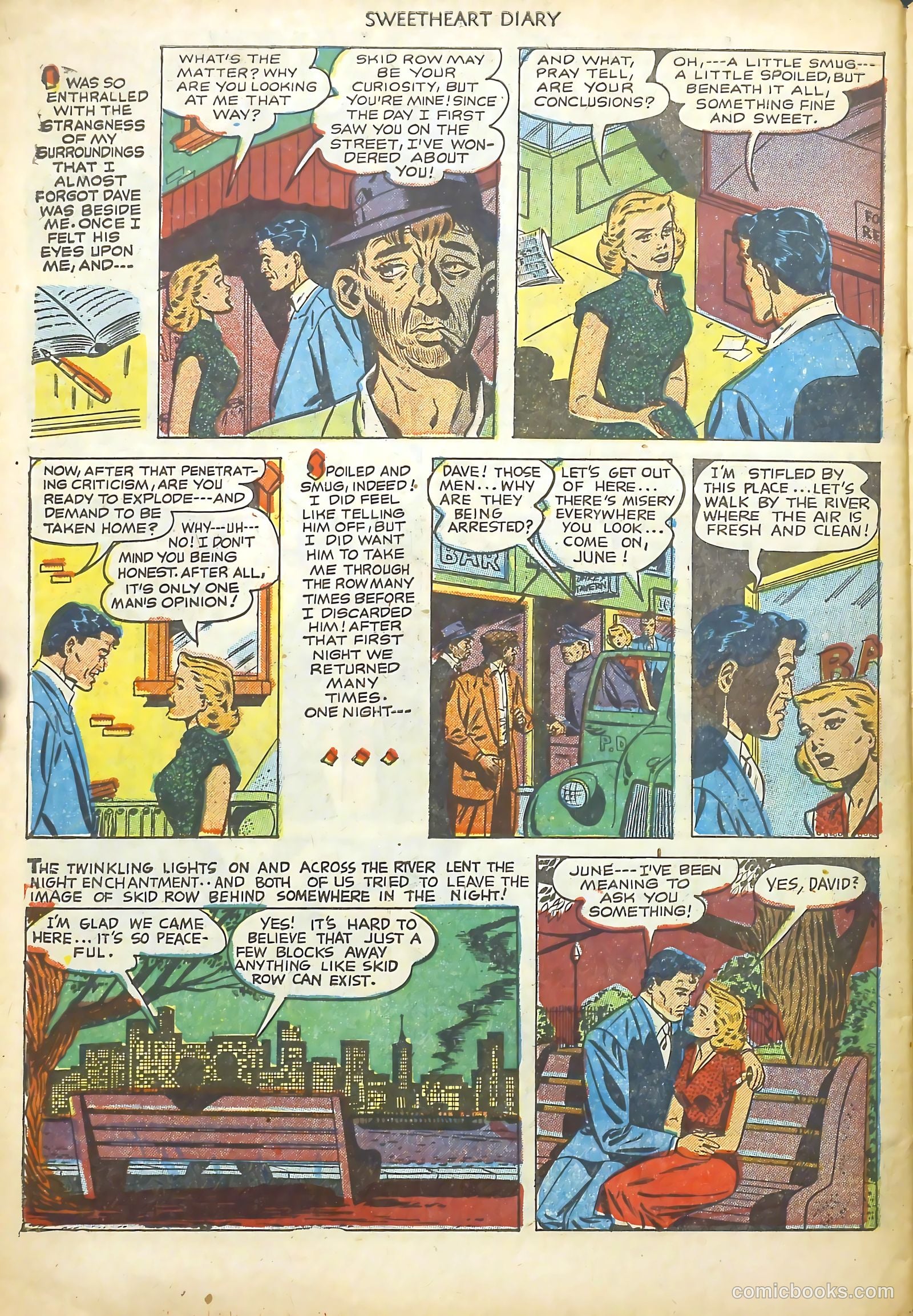 Sweetheart Diary #8 (1951) — page 30 of 36