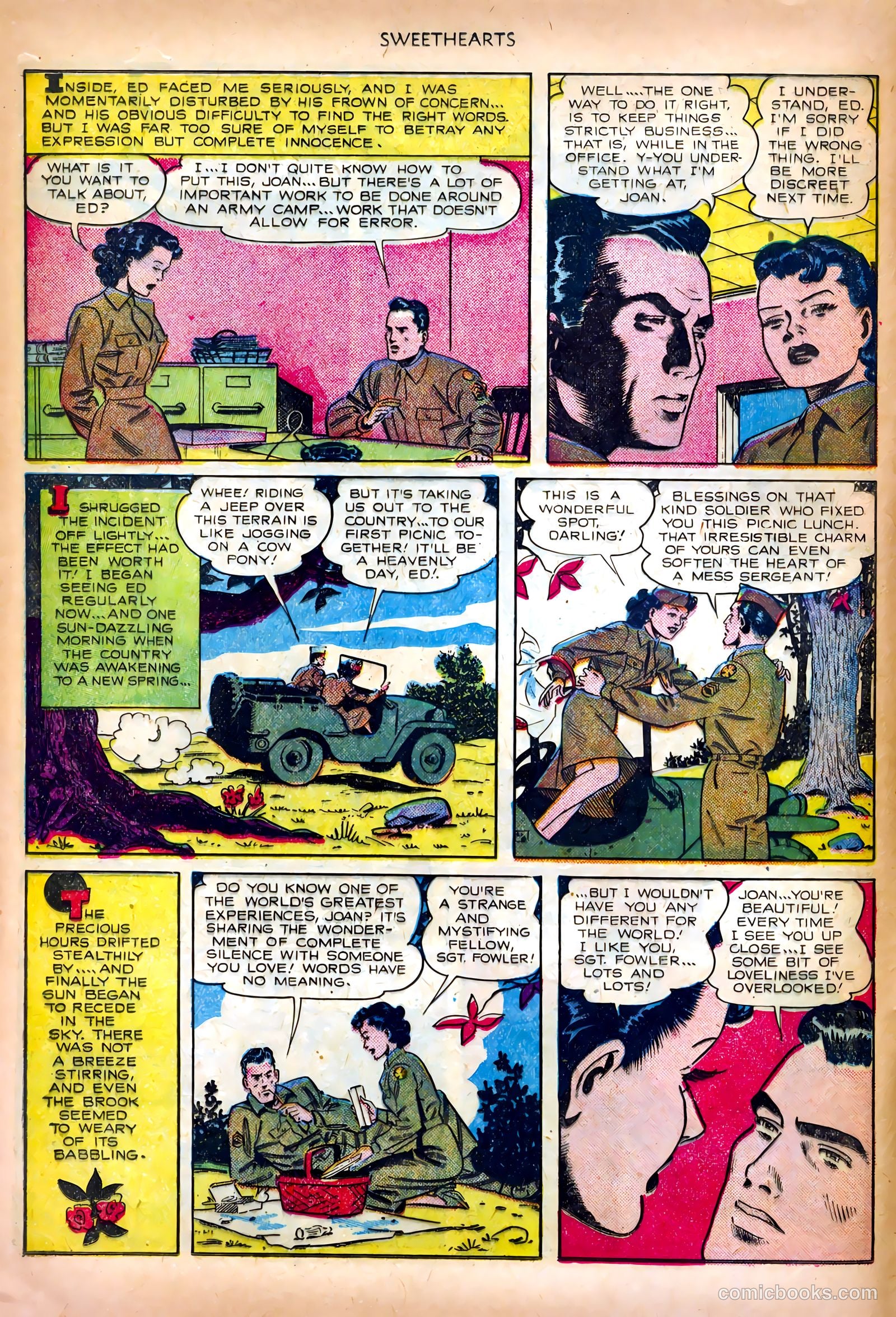 Sweethearts #100 (1951) — page 8 of 36