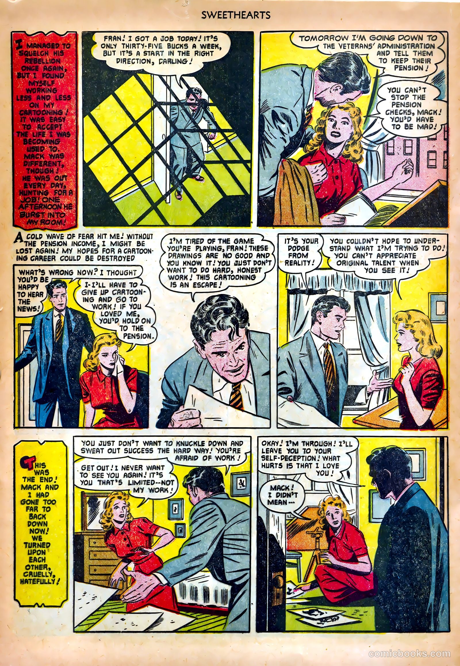 Sweethearts #100 (1951) — page 20 of 36