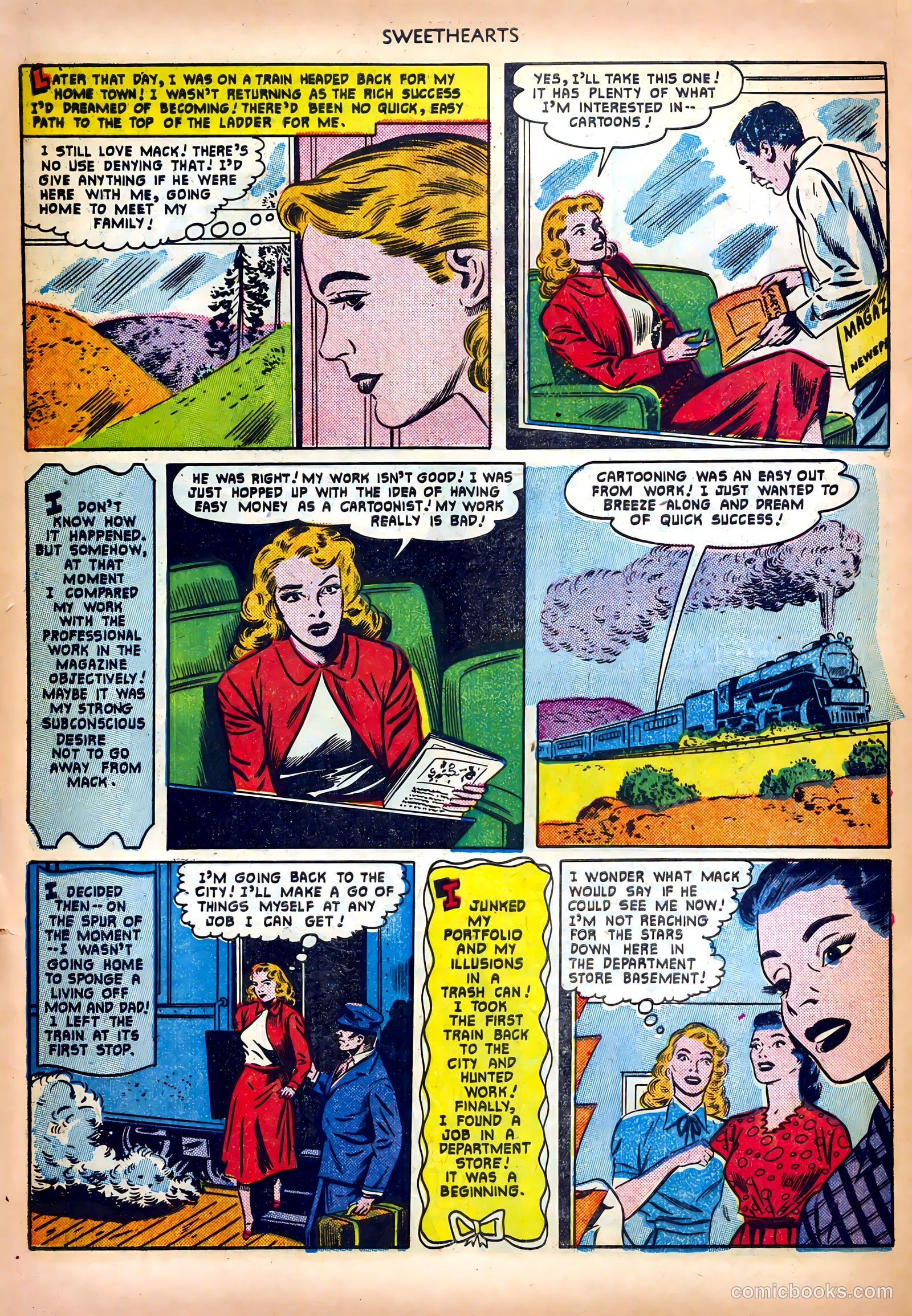 Sweethearts #100 (1951) — page 22 of 36