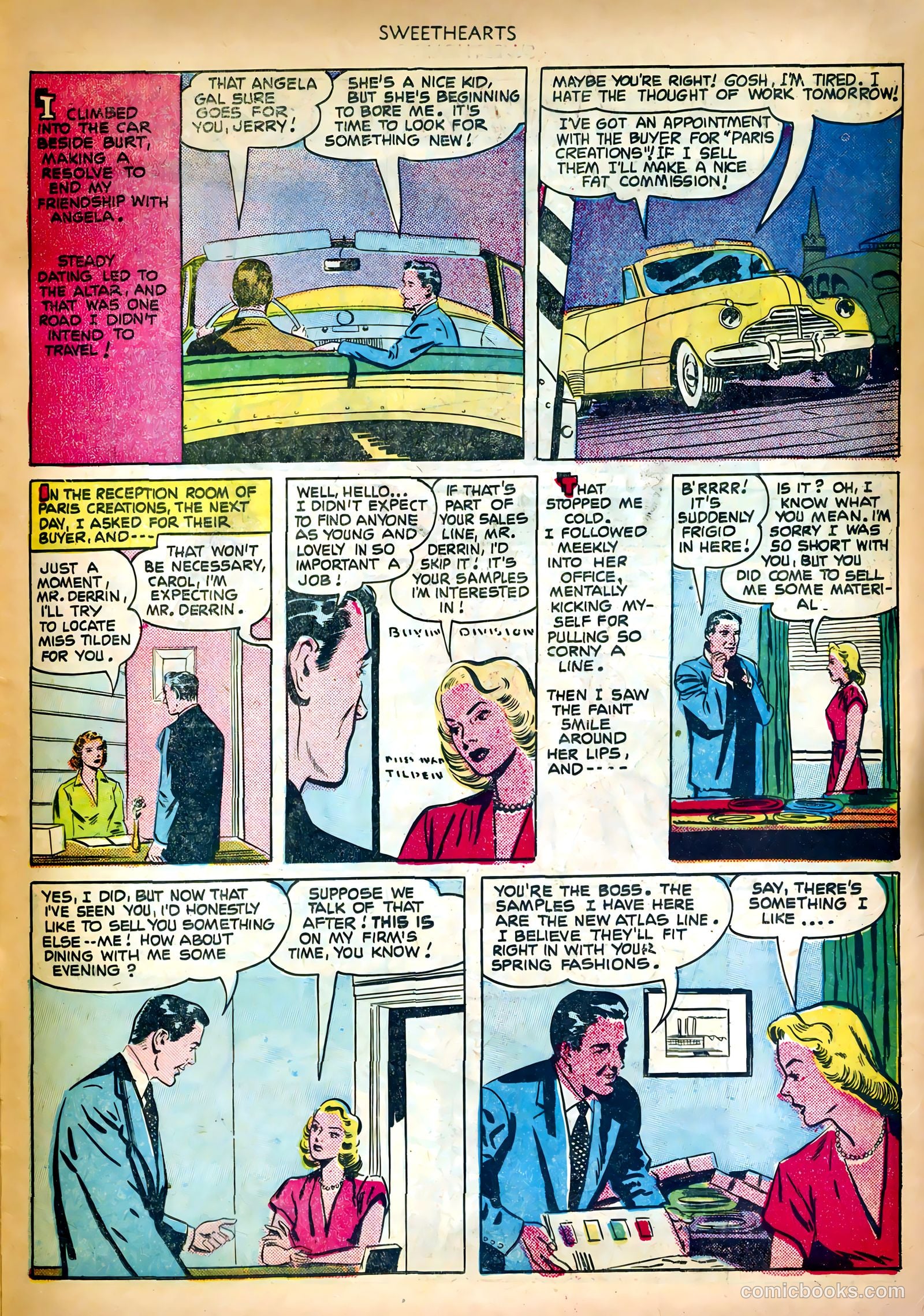 Sweethearts #100 (1951) — page 27 of 36
