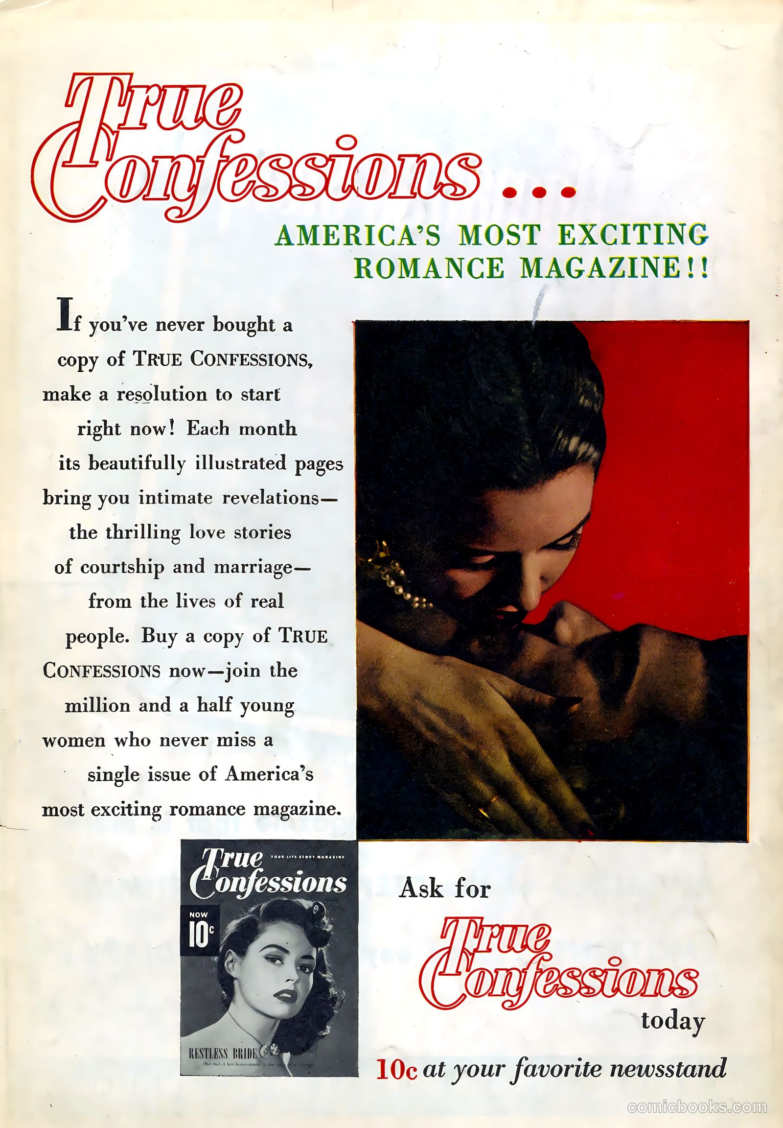 Sweethearts #100 (1951) — page 36 of 36