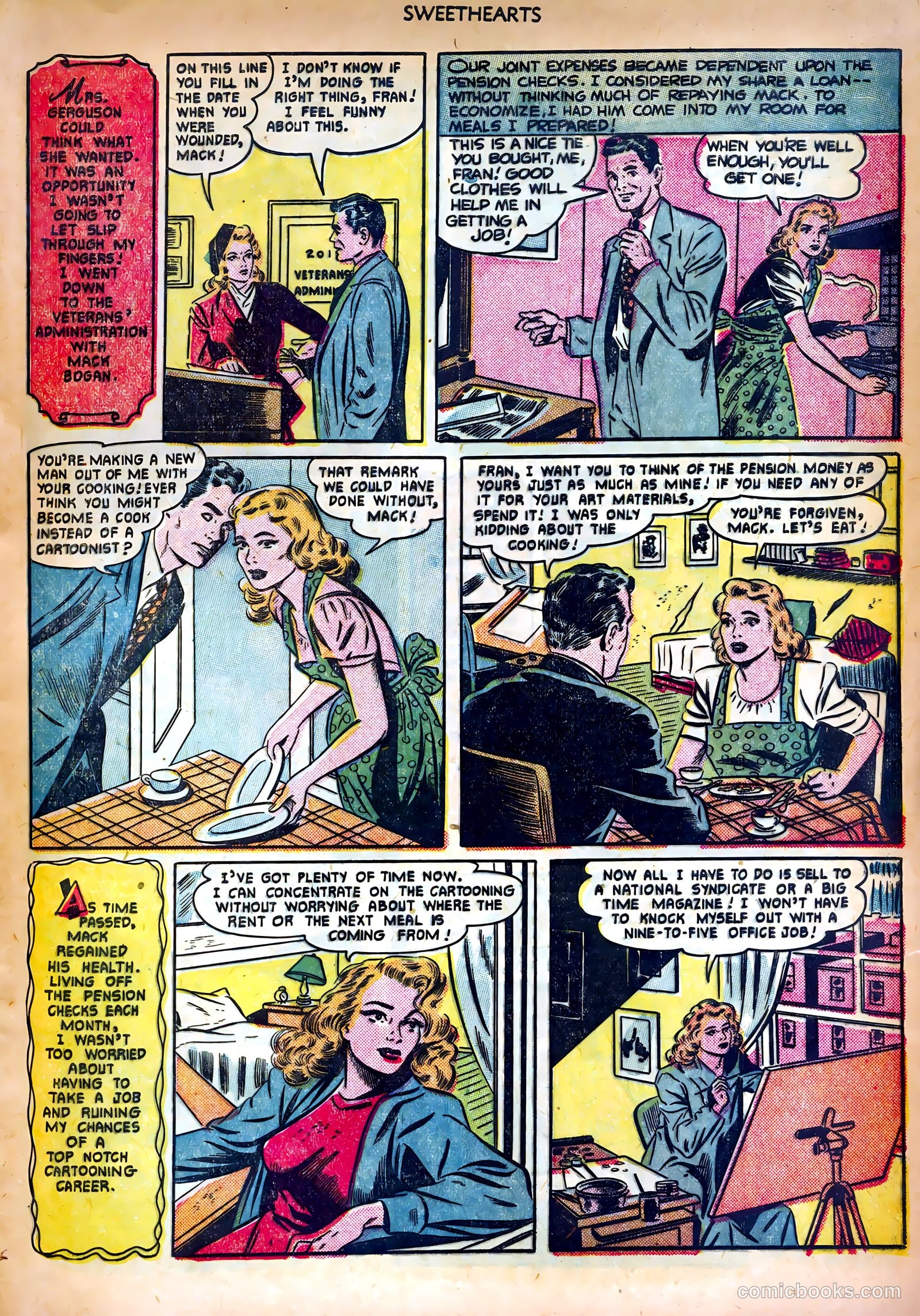 Sweethearts #100 (1968) — page 17 of 36