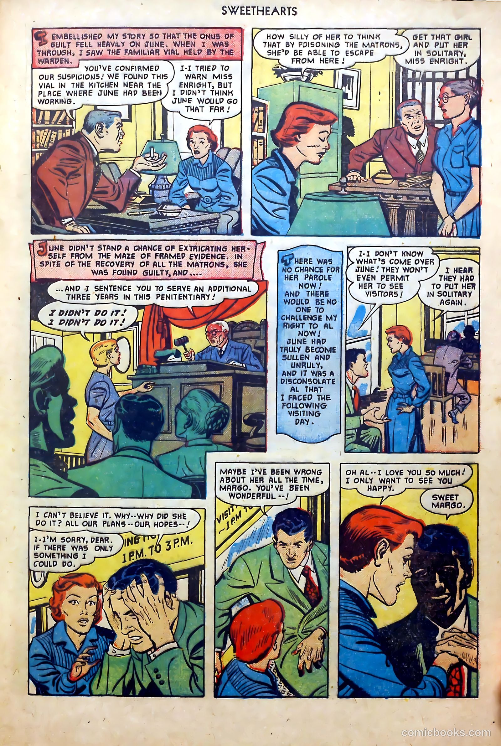 Sweethearts #102 (1969) — page 21 of 36